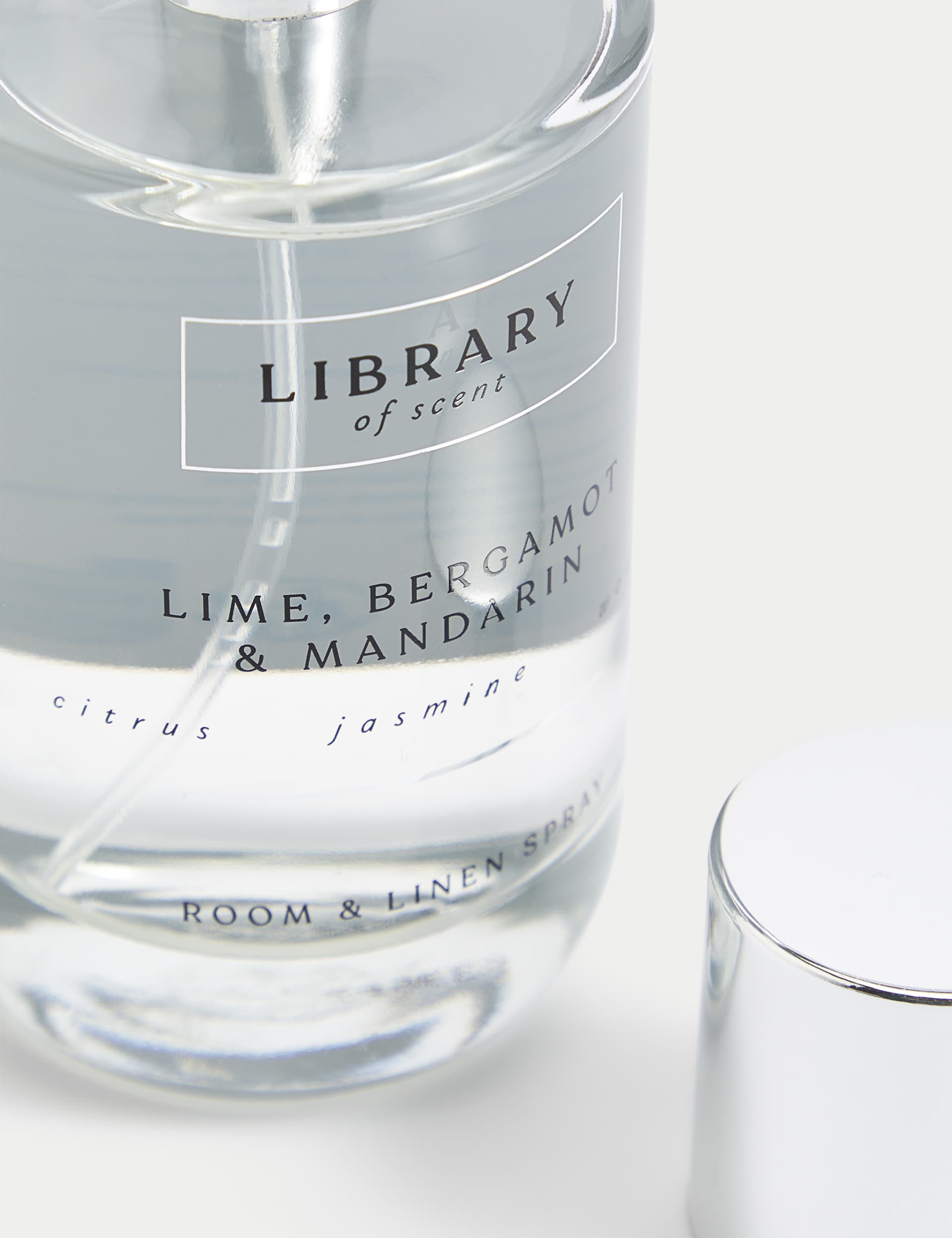 Library Of Scent Lime, Bergamot & Mandarin Room Spray - White Mix, White Mix