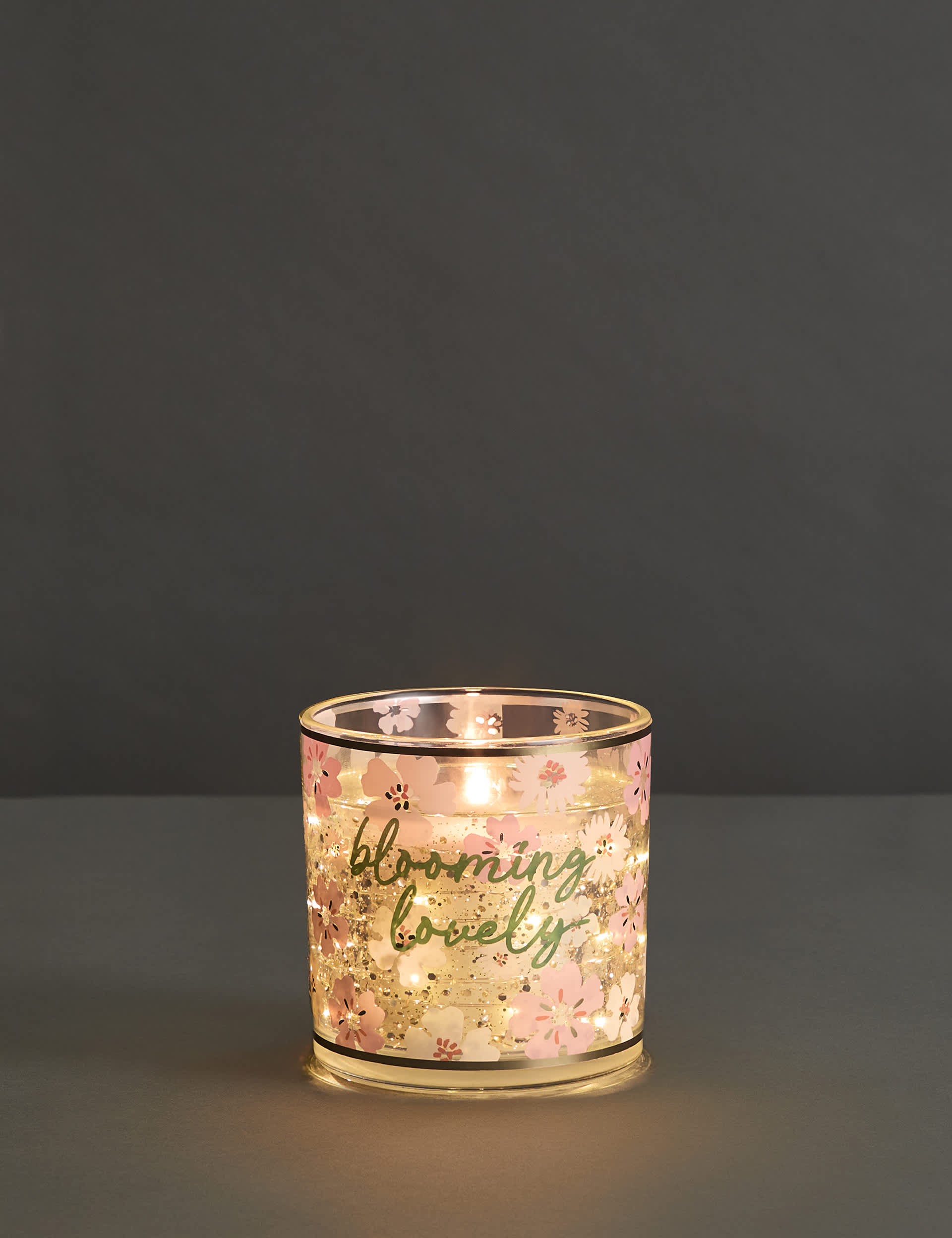 Marks & Sparkle Blooming Lovely Light Up Candle - Multi, Multi