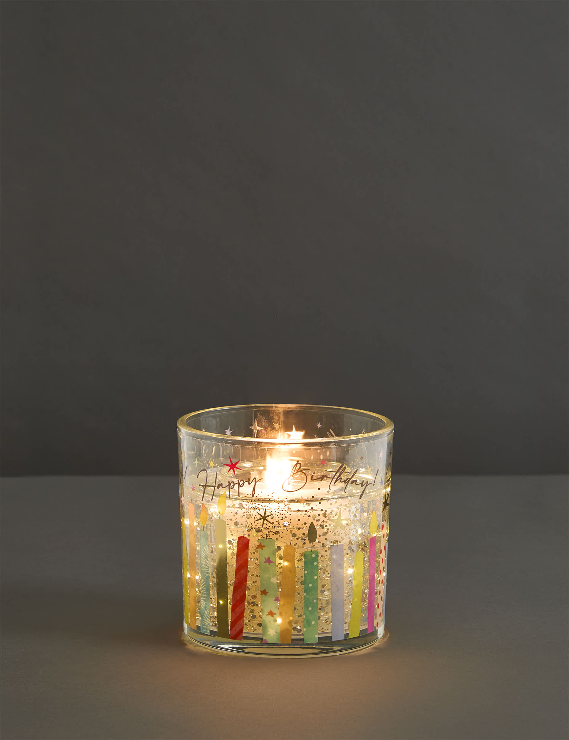 Marks & Sparkle Happy Birthday Light Up Candle - Multi, Multi