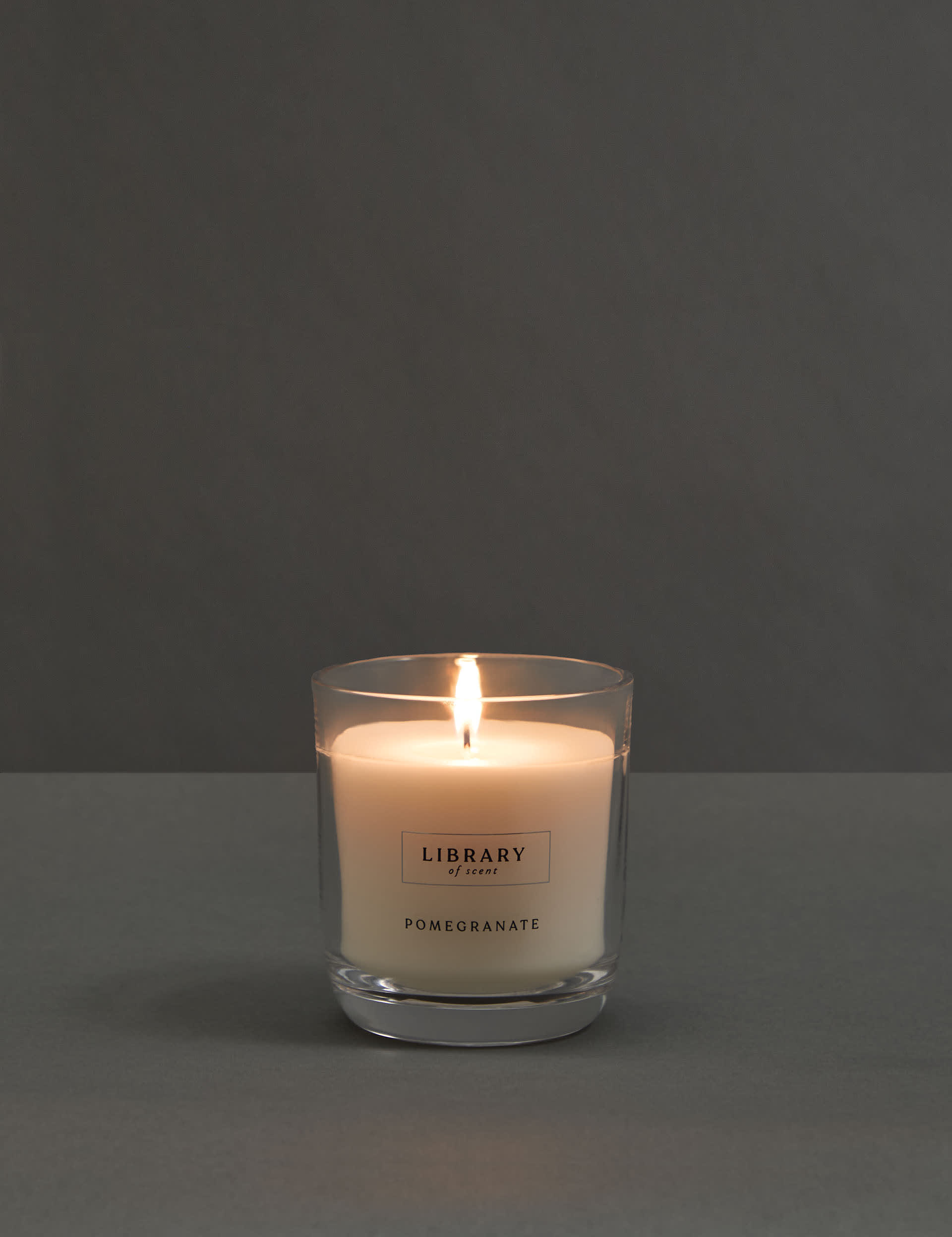 Library Of Scent Pomegranate Scented Candle - White Mix, White Mix