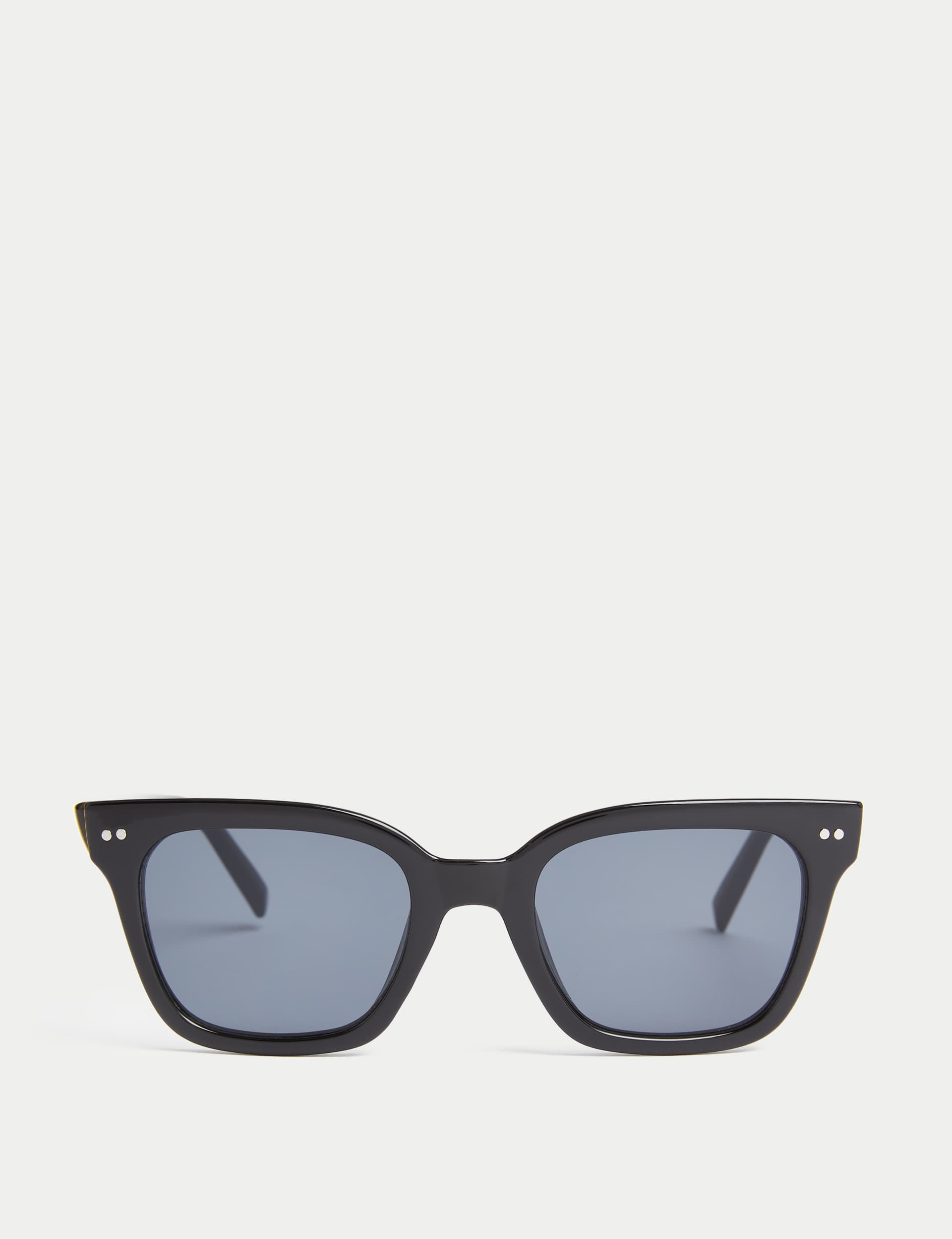 M&S Women's Square Sunglasses - Black, Black