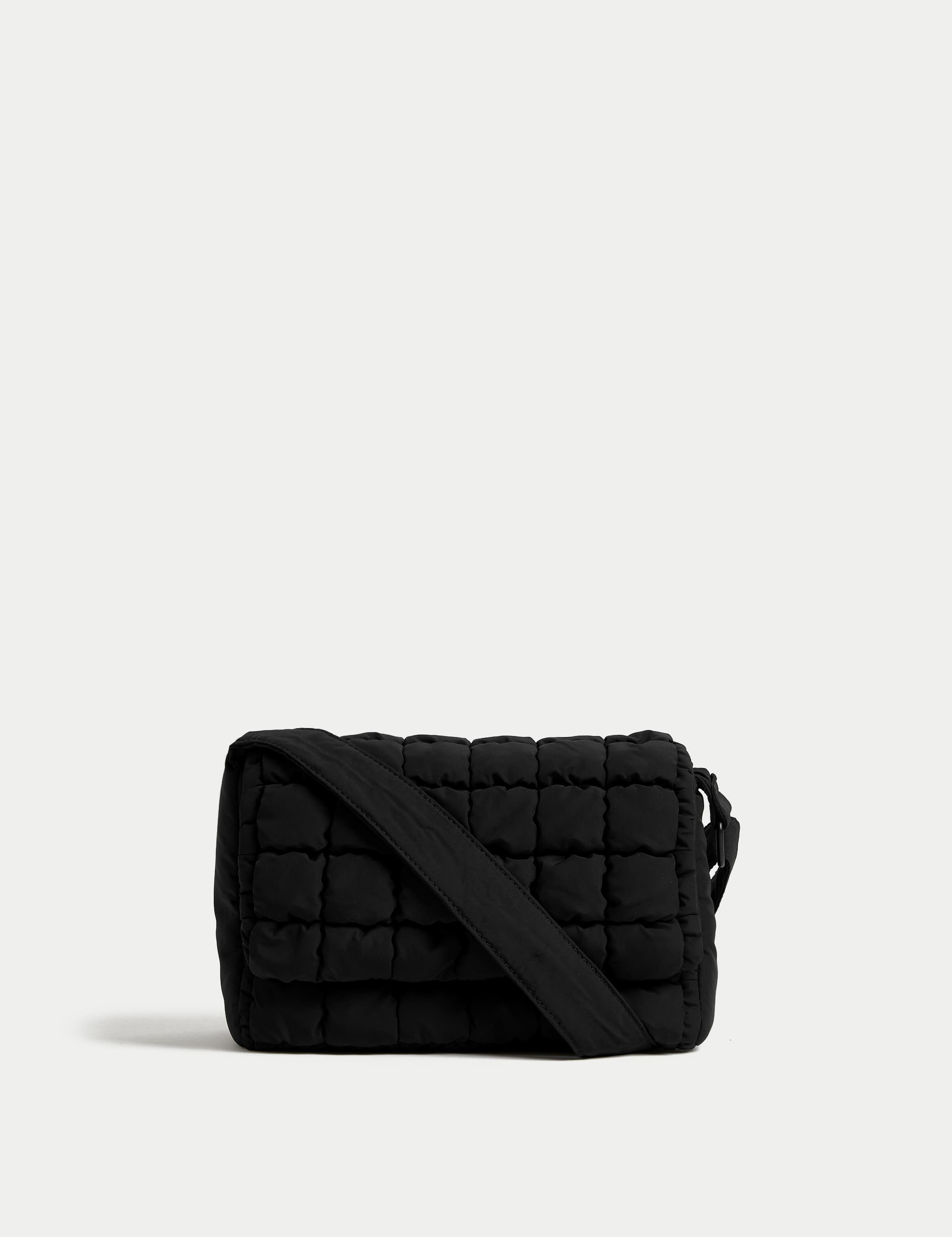 M&S Women's Quilted Cross Body Bag