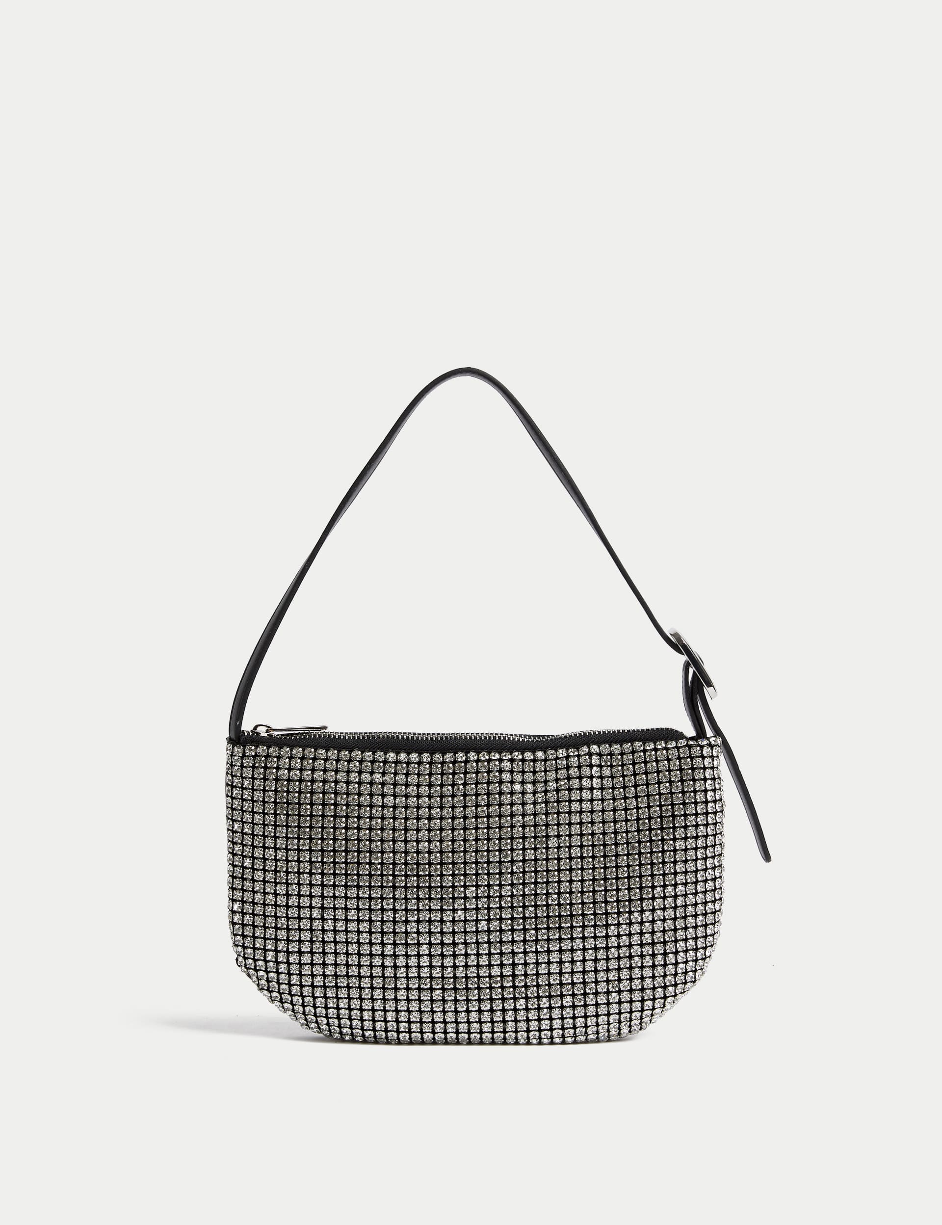 M&S Women's Diamante Shoulder Bag