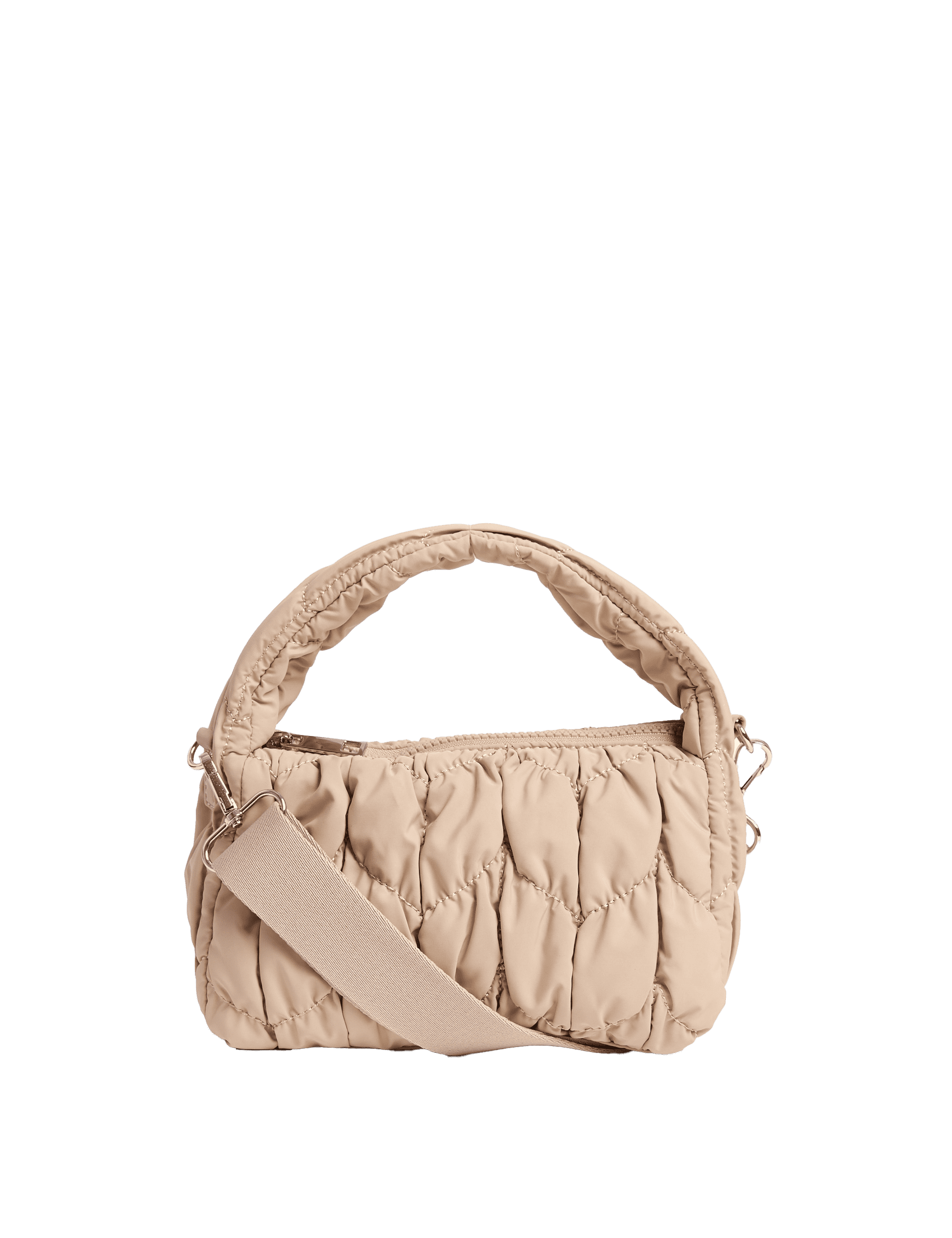 M&S Collection Women's Quilted Mini Cross Body Bag - Natural, Black,Natural,Lavender