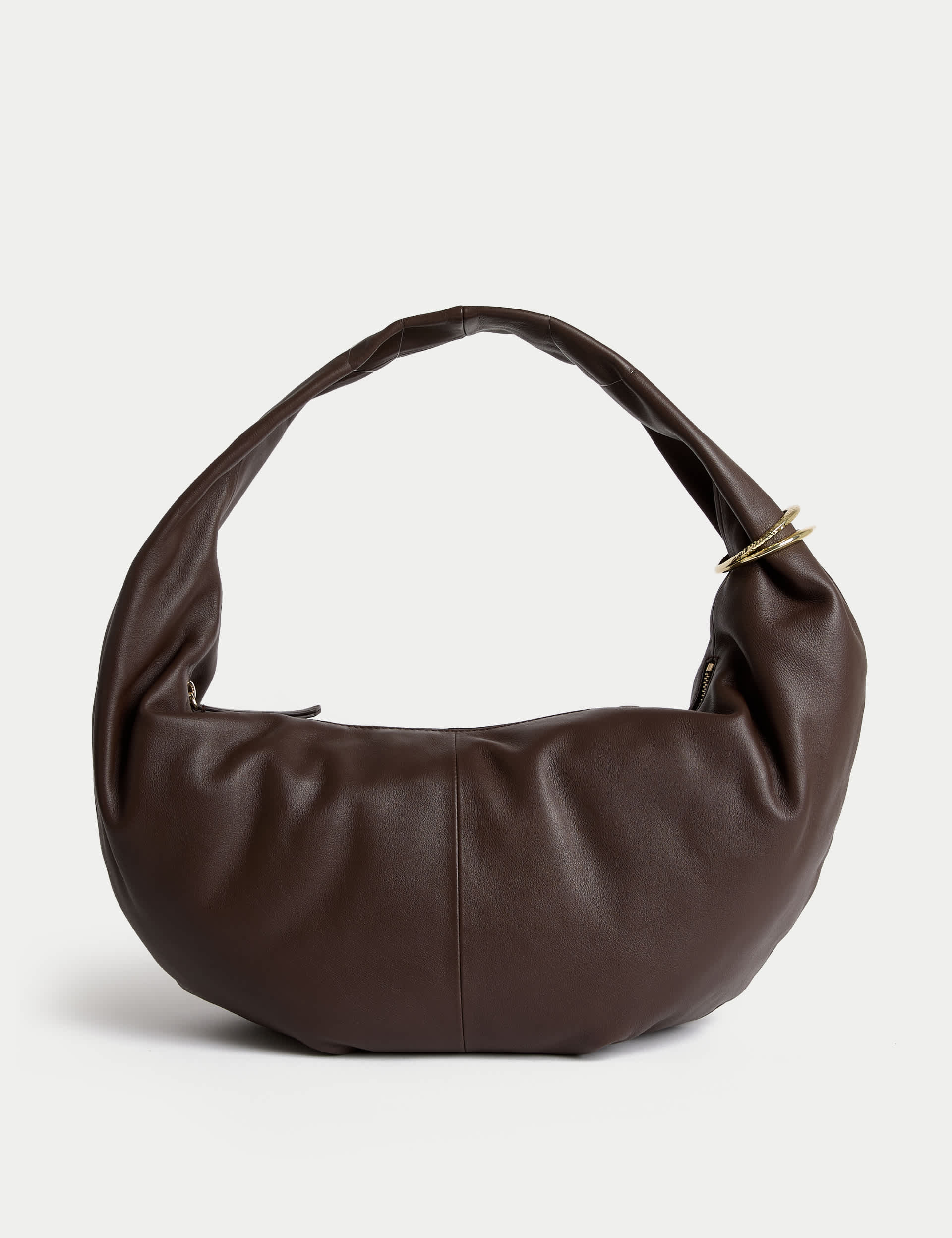 Autograph Women's Leather Shoulder Bag - Chocolate, Chocolate