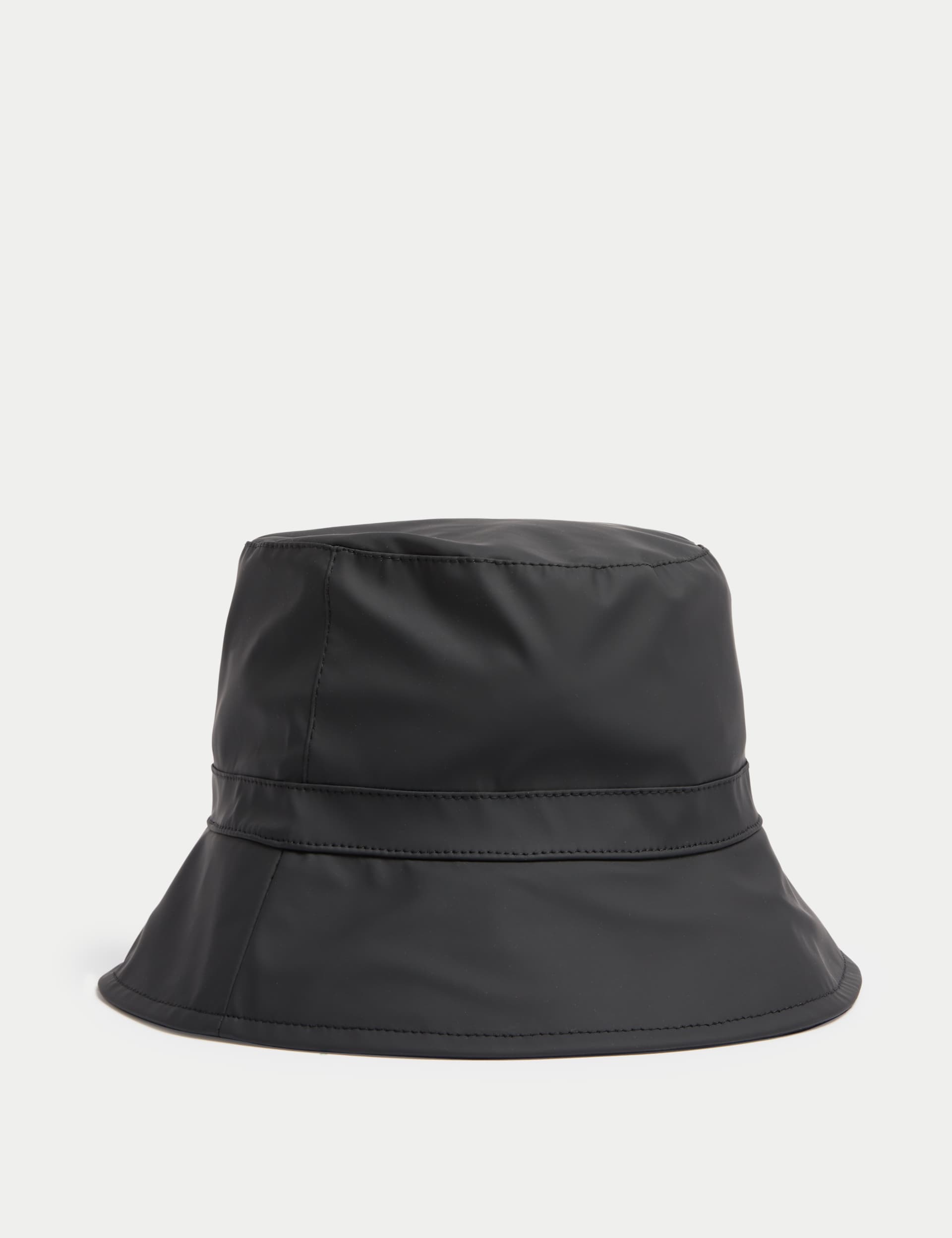 M&S Women's Bucket Hat with Stormwear - M-L - Black, Black,Camel