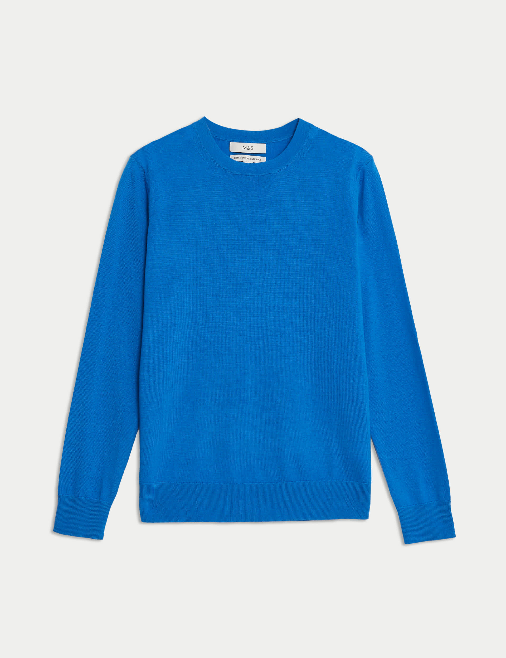 M&S Women's Pure Merino Wool Crew Neck Jumper