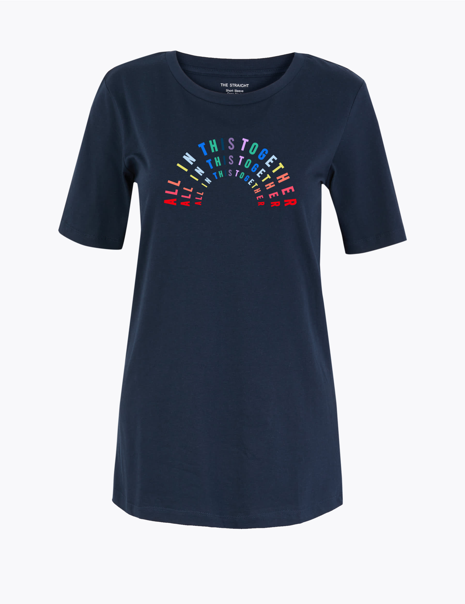 M&S Women's NHS Charities Together T-Shirt - 10 - Navy Mix, Navy Mix