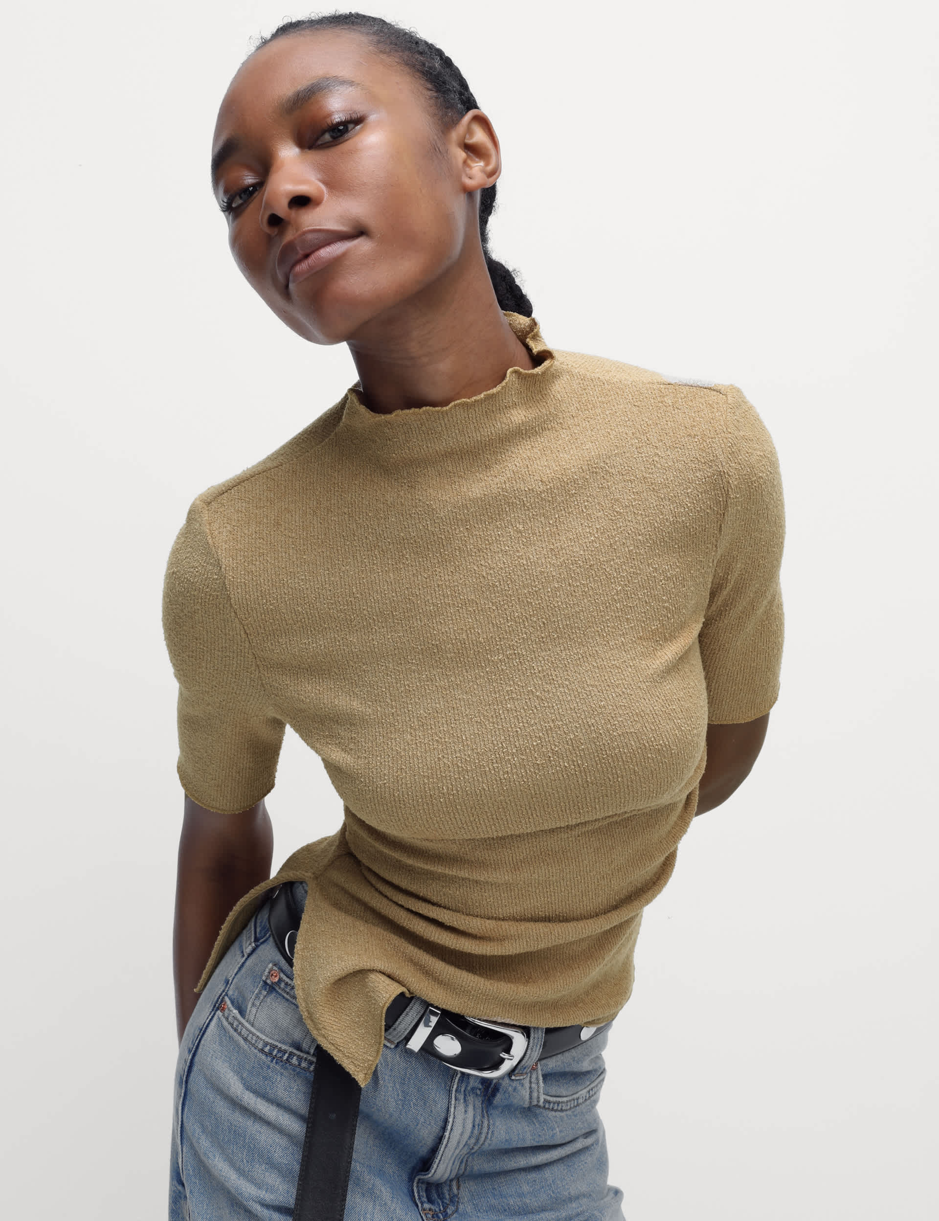 M&S Women's Jersey Textured Top