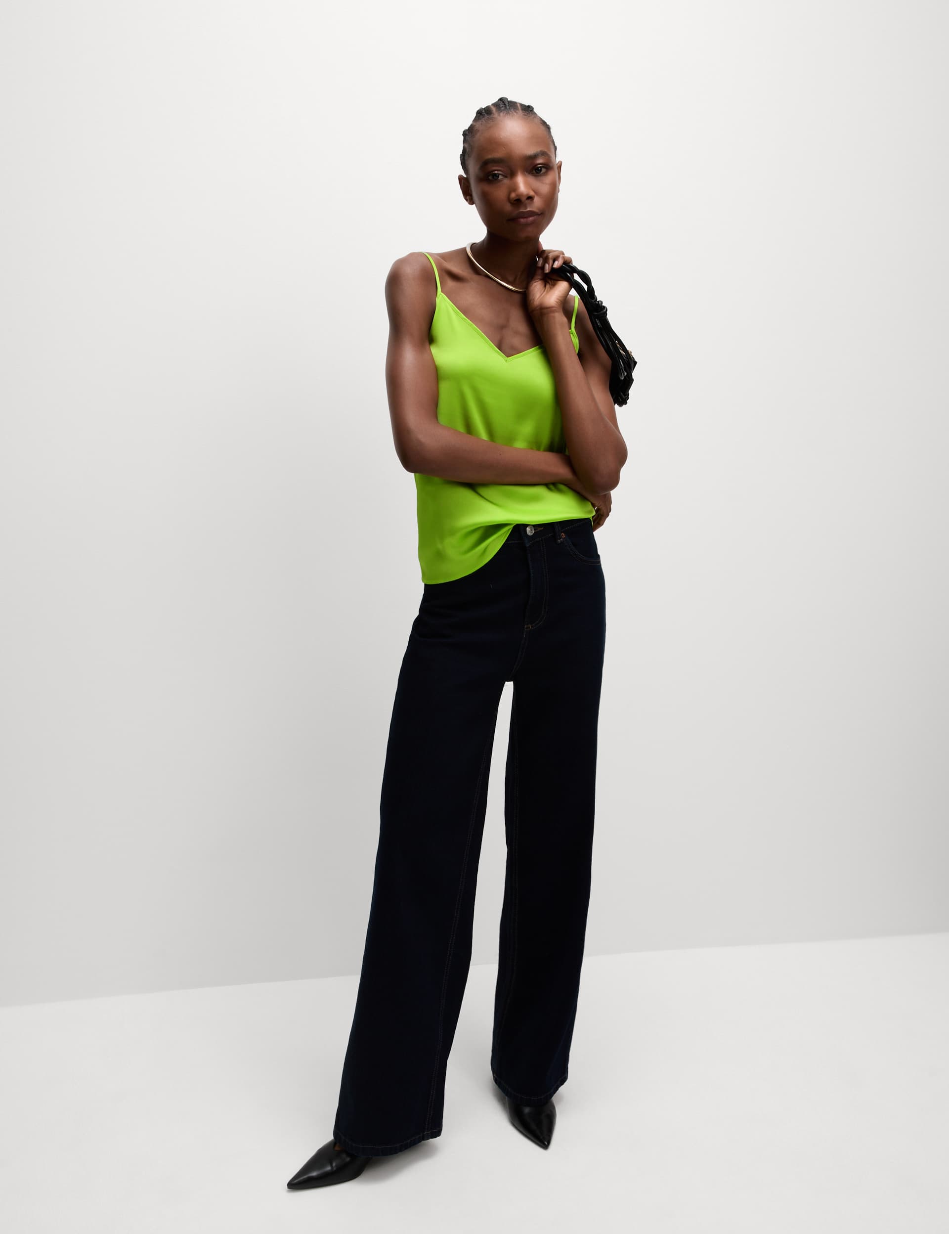 M&S Women's Satin Cami Top