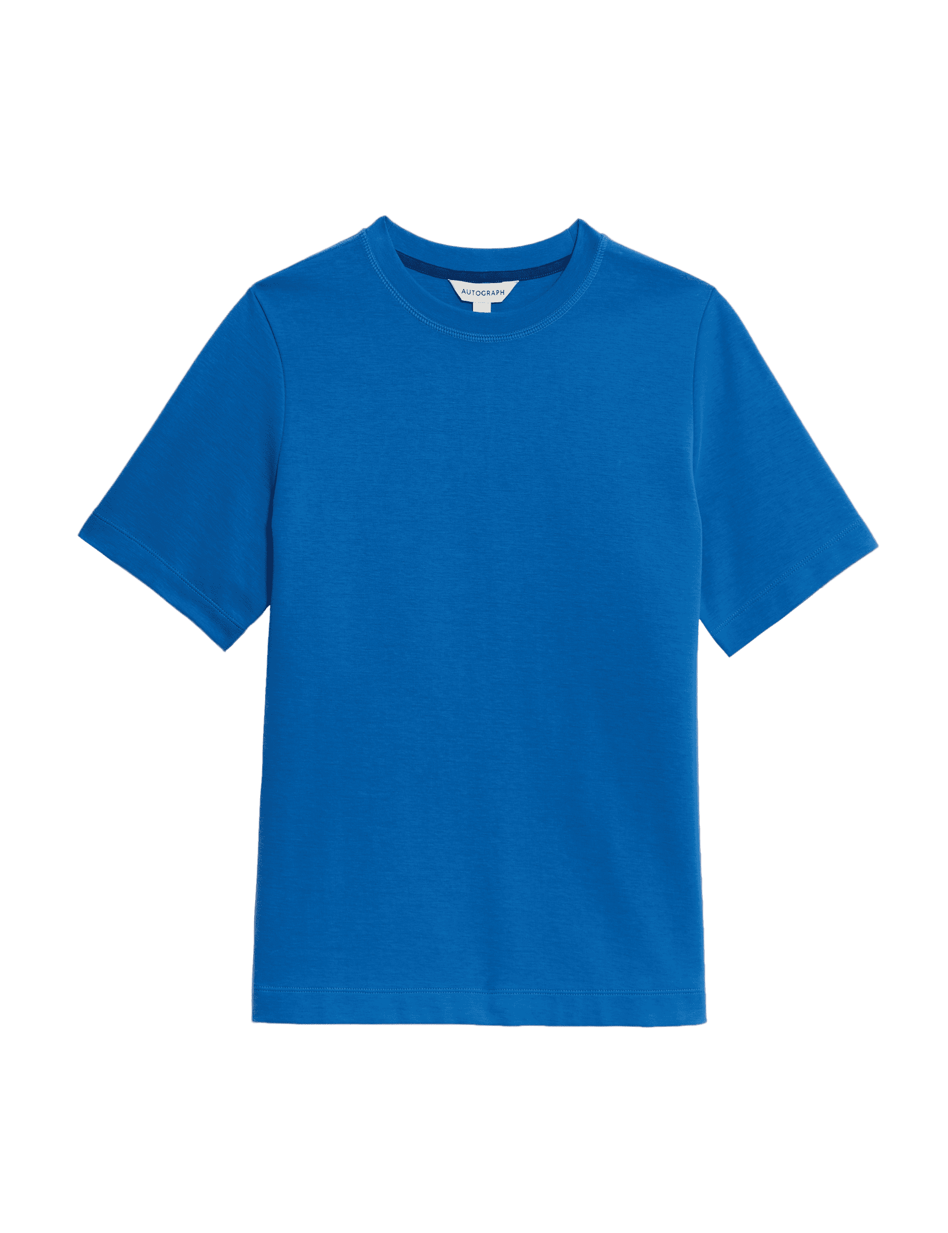 Autograph Women's Cotton Rich T-Shirt - 12 - Sapphire, Sapphire,Dark Navy