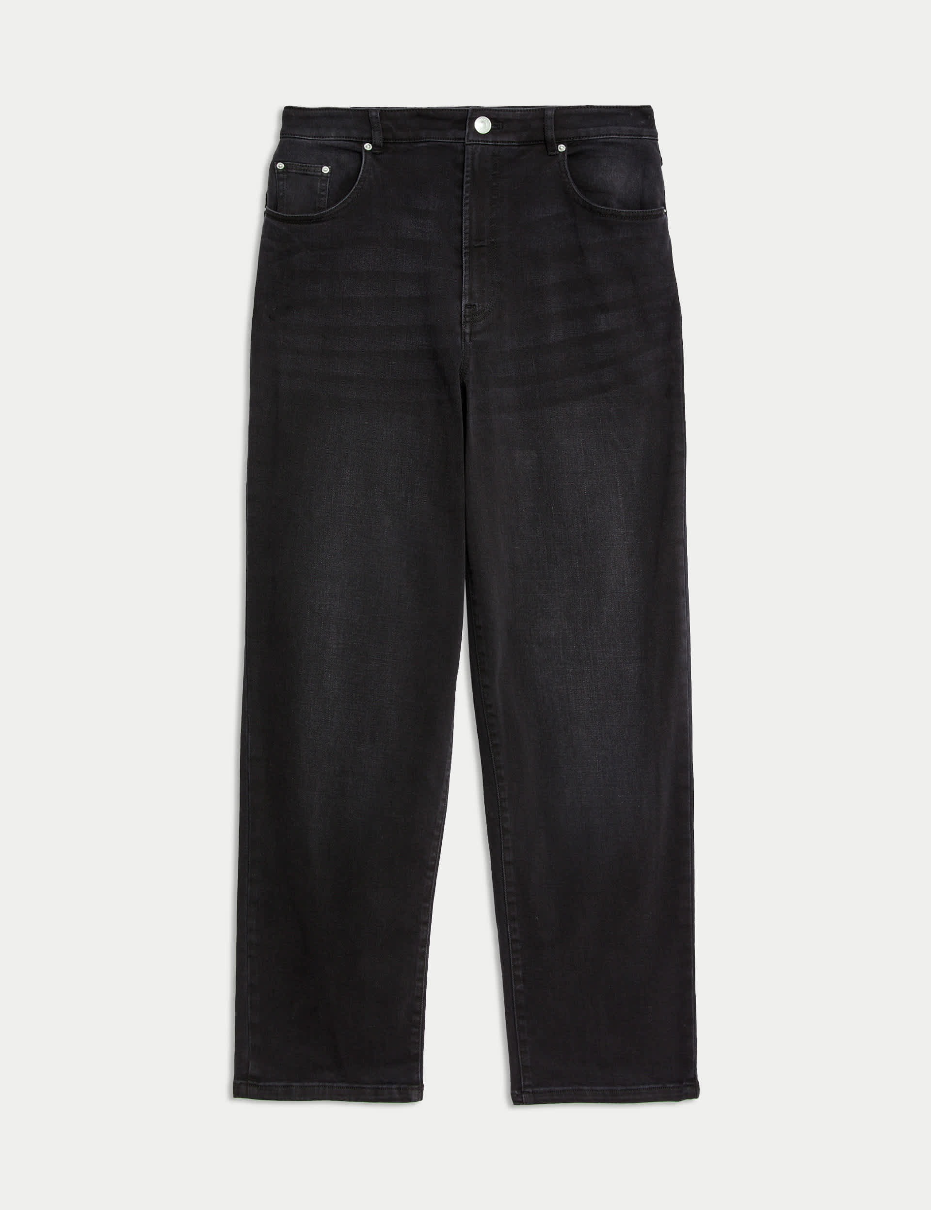 Autograph Women's High Waisted Straight Leg Jeans