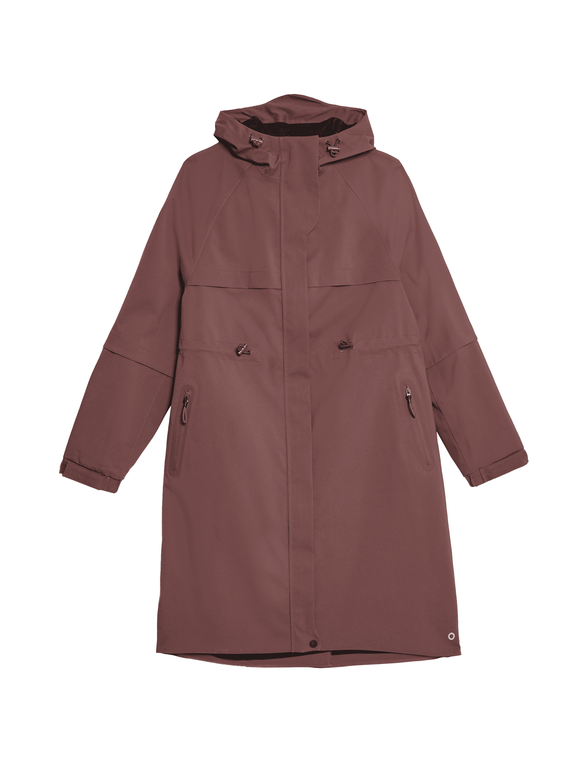 Goodmove Women's Stormwear Ultra Waterproof Hooded Parka - 12 - Dark Taupe, Black,Dark Taupe