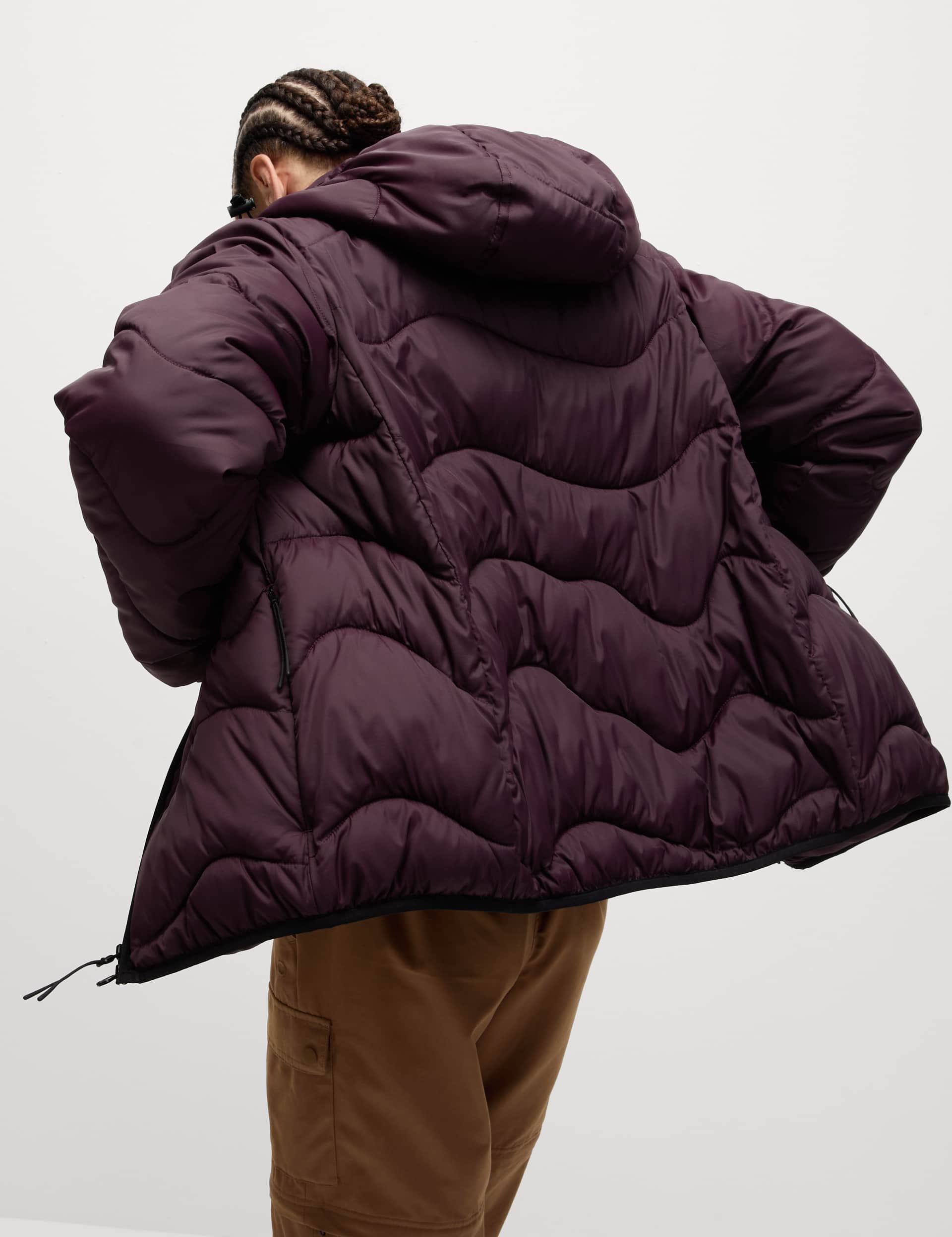 Goodmove Women's Stormwear  Quilted Hooded Puffer Jacket