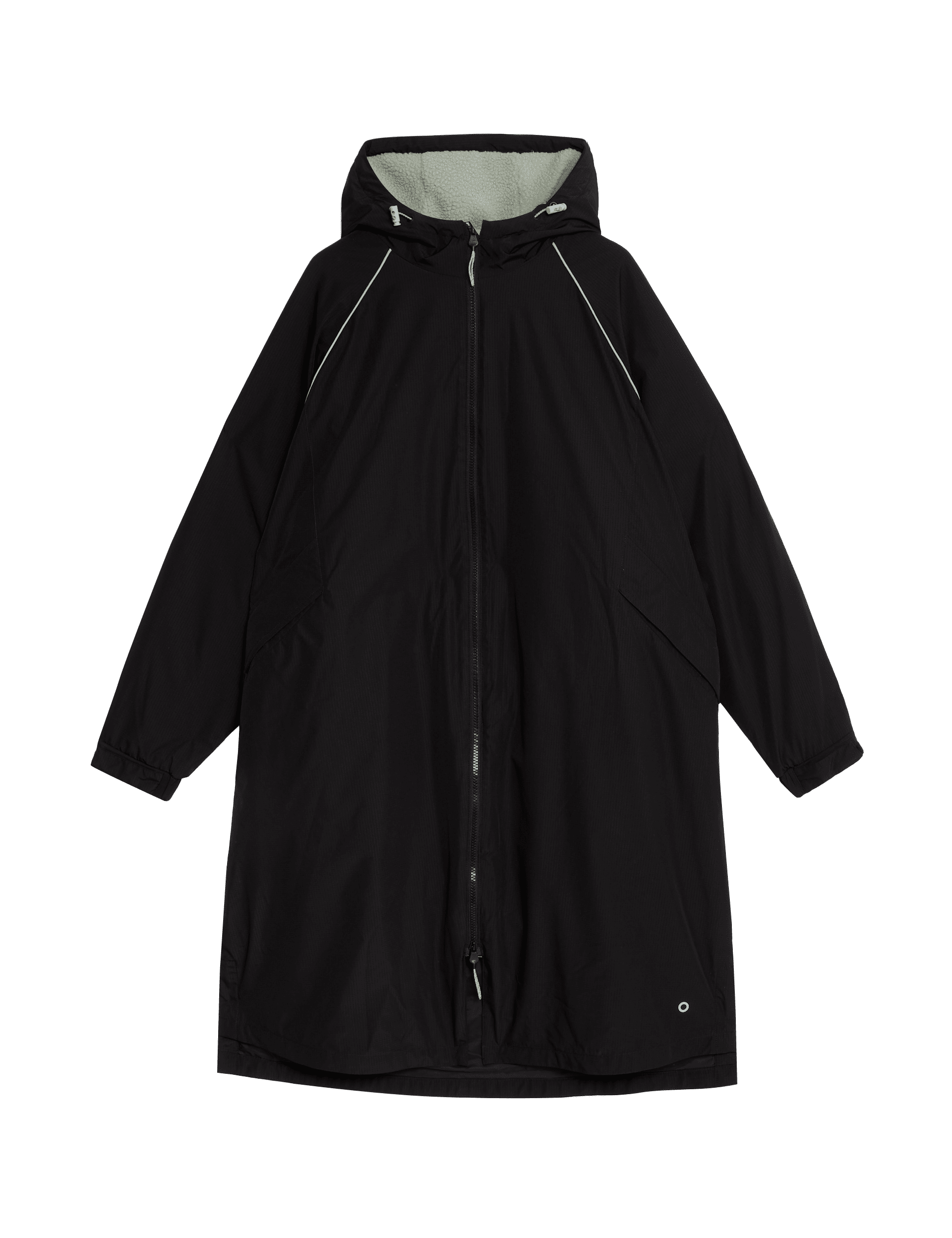 Goodmove Women's Stormwear Borg Lined Changing Robe - Black, Black