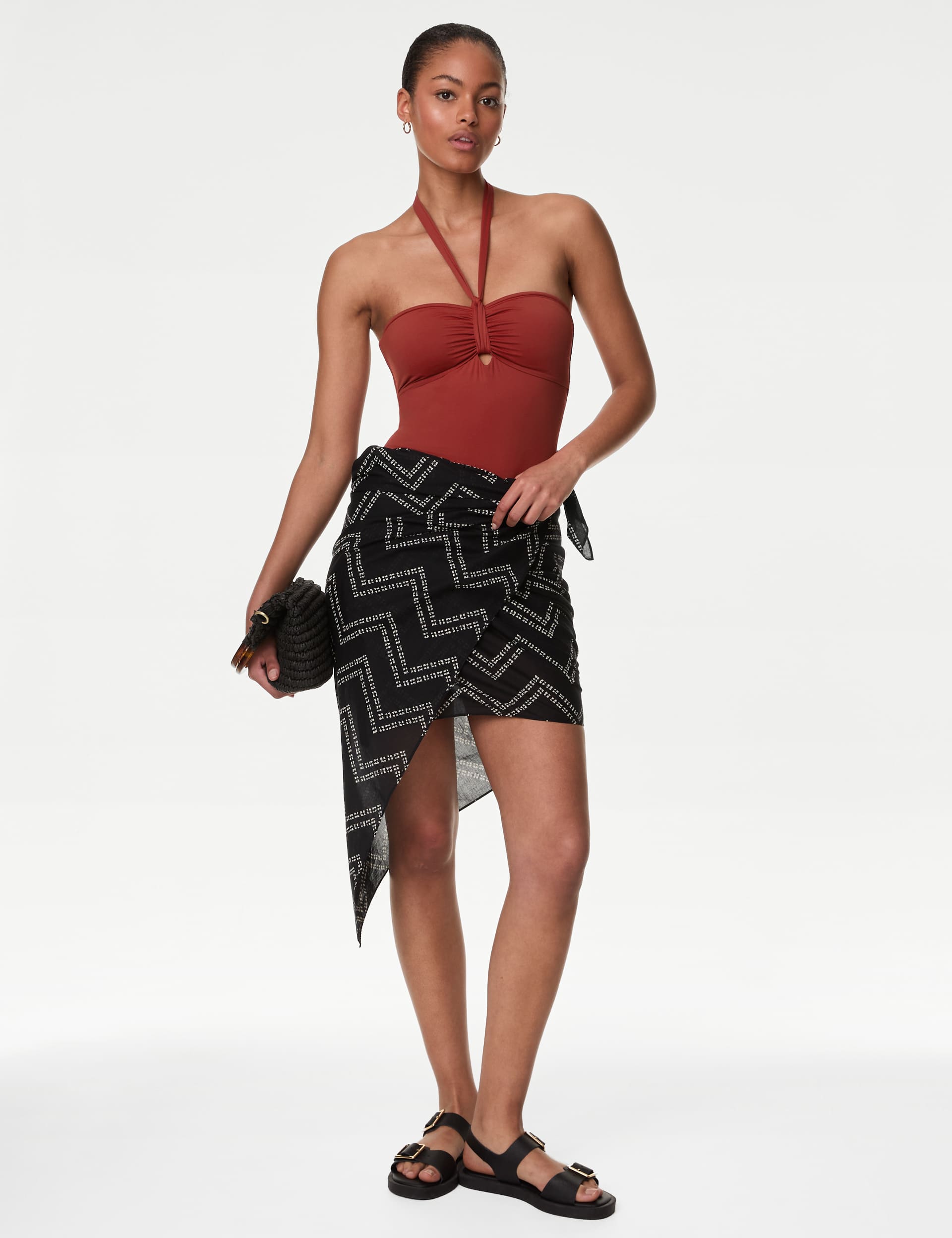 M&S Women's Halterneck Swimsuit