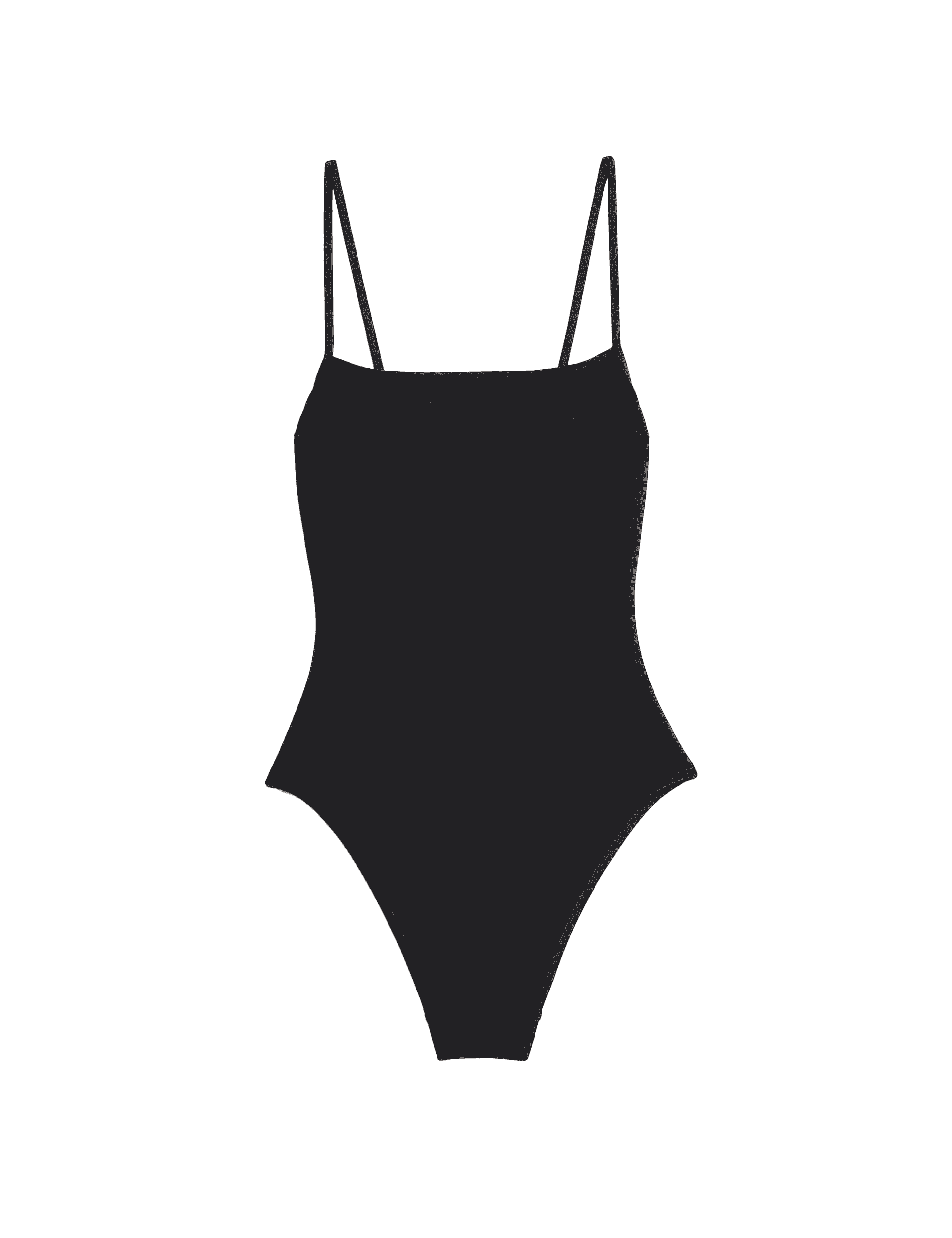 M&S Collection Women's Period Square Neck Swimsuit - 12 - Black, Black