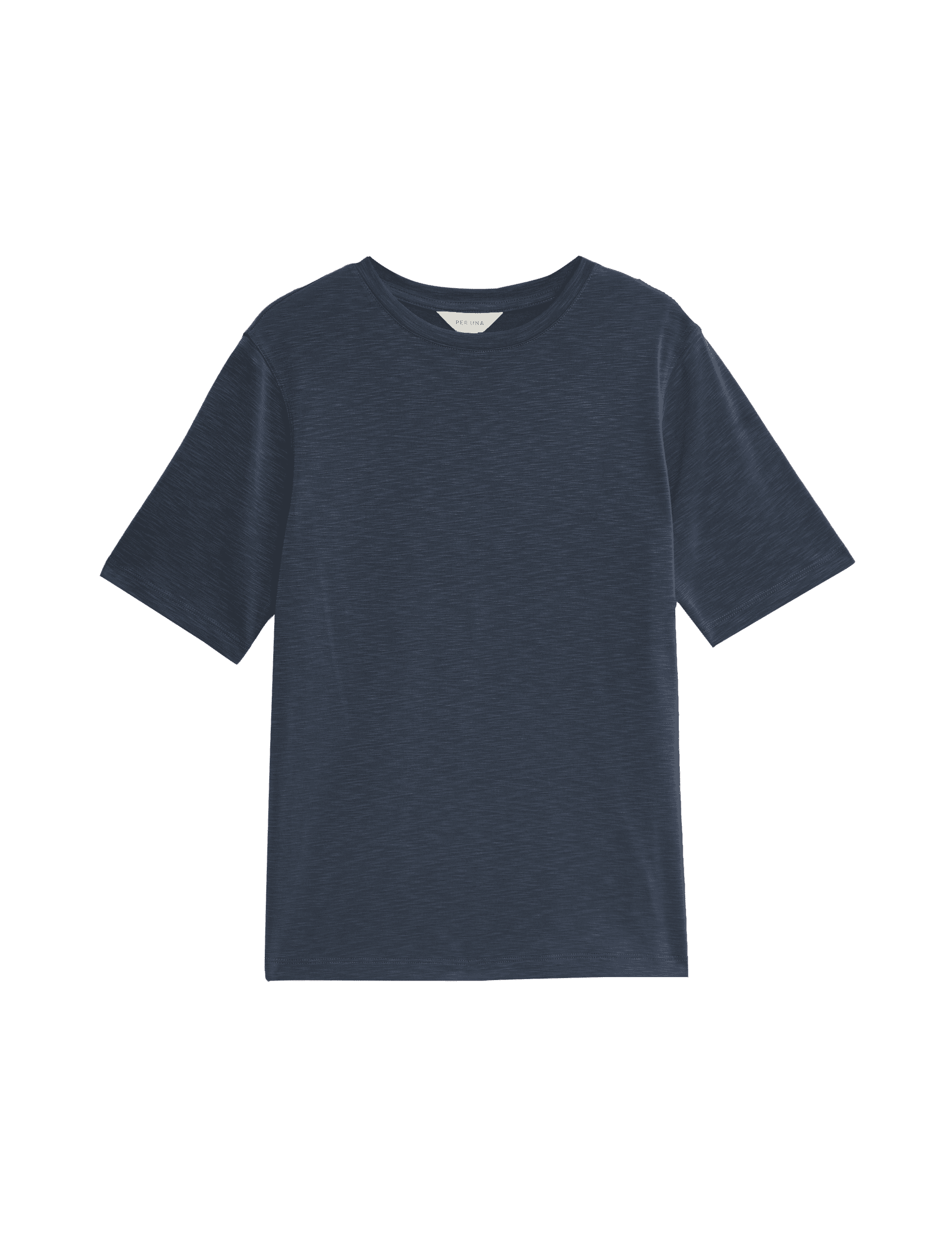 Per Una Women's Modal Rich Oversized T-Shirt - 14 - Navy, Navy,Light Khaki