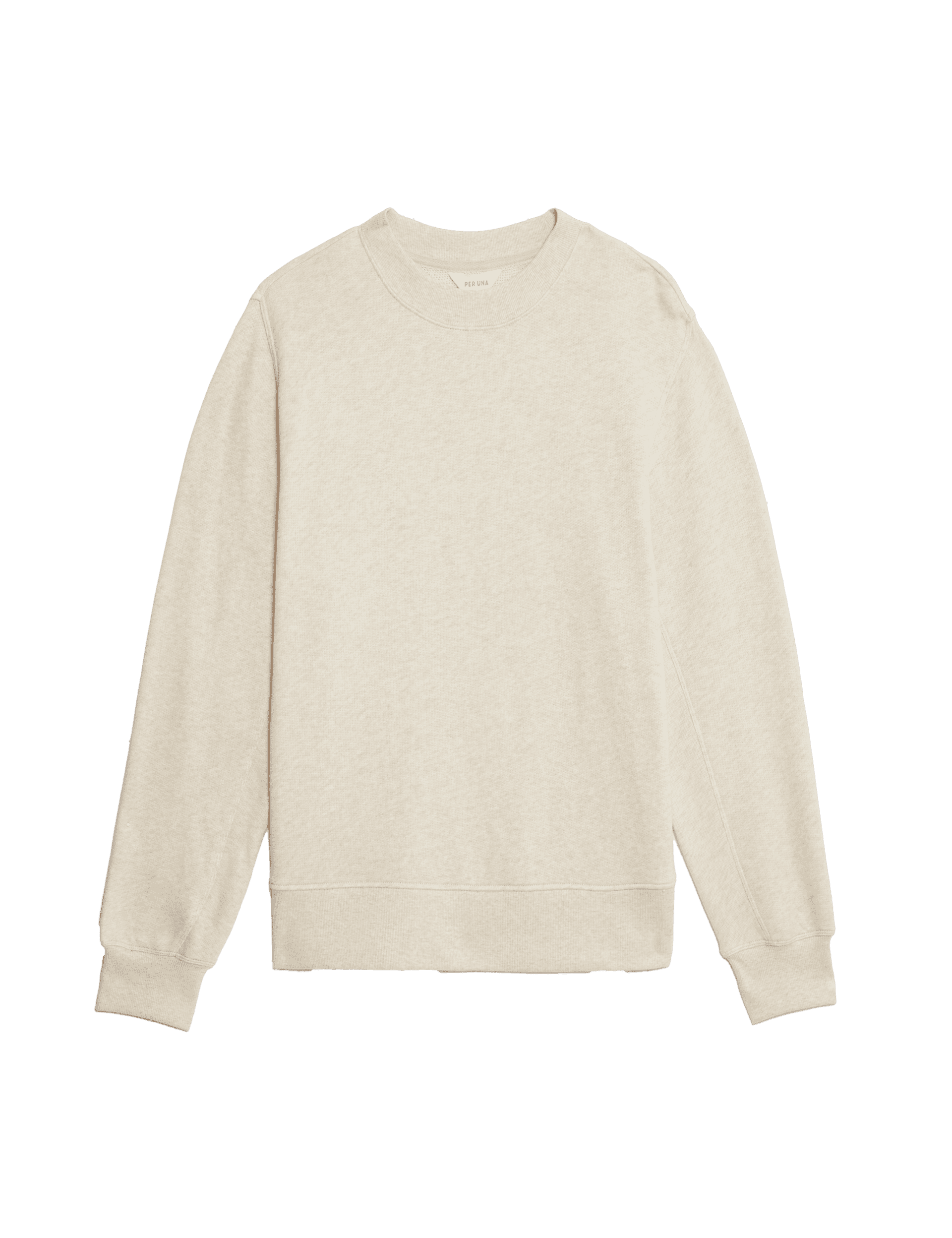 Per Una Women's Cotton Rich Sweatshirt - 20 - Oatmeal, Oatmeal