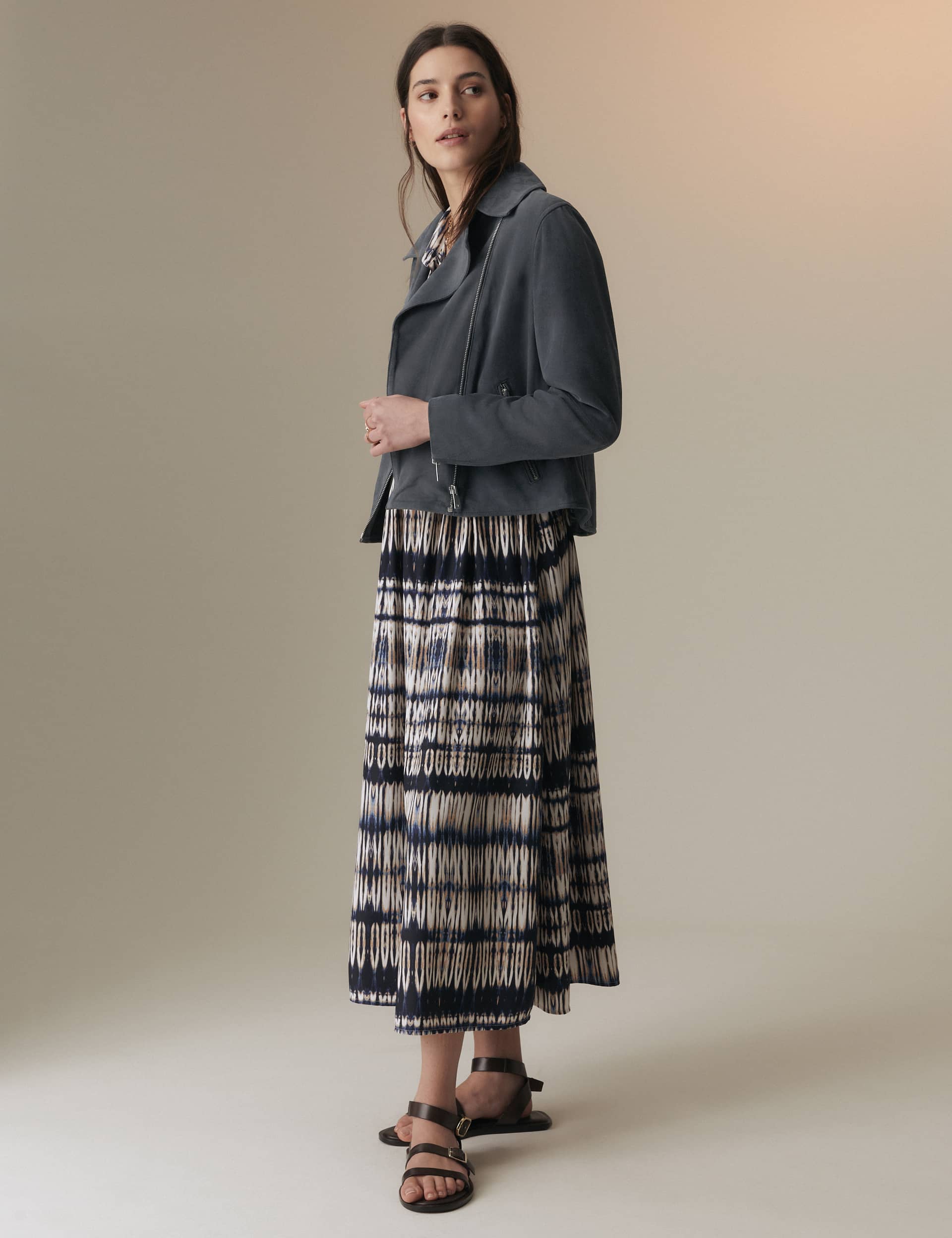 Per Una Women's Suede Jacket