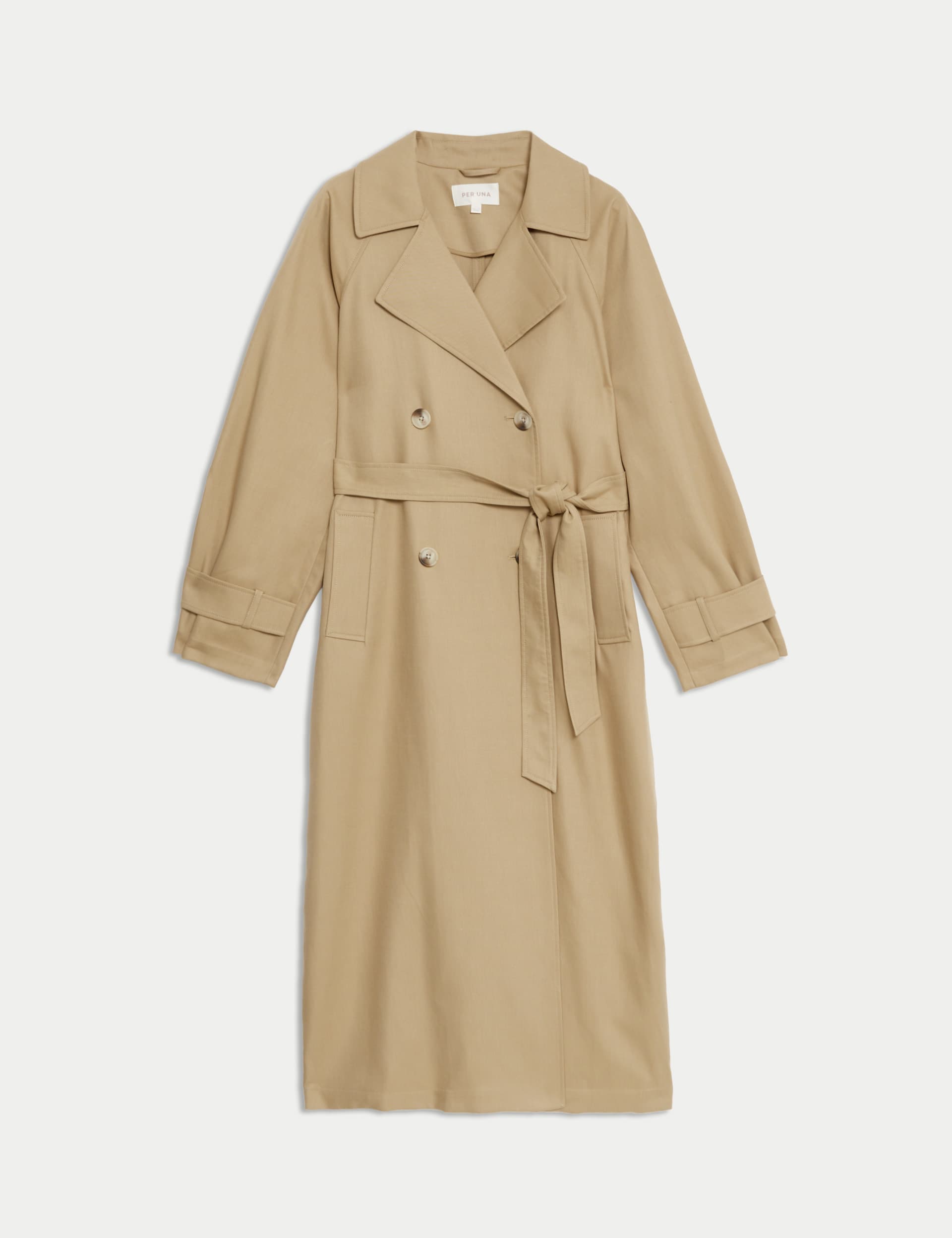 Per Una Women's Lyocell Blend Stormwear Trench Coat - 14 - Camel, Camel