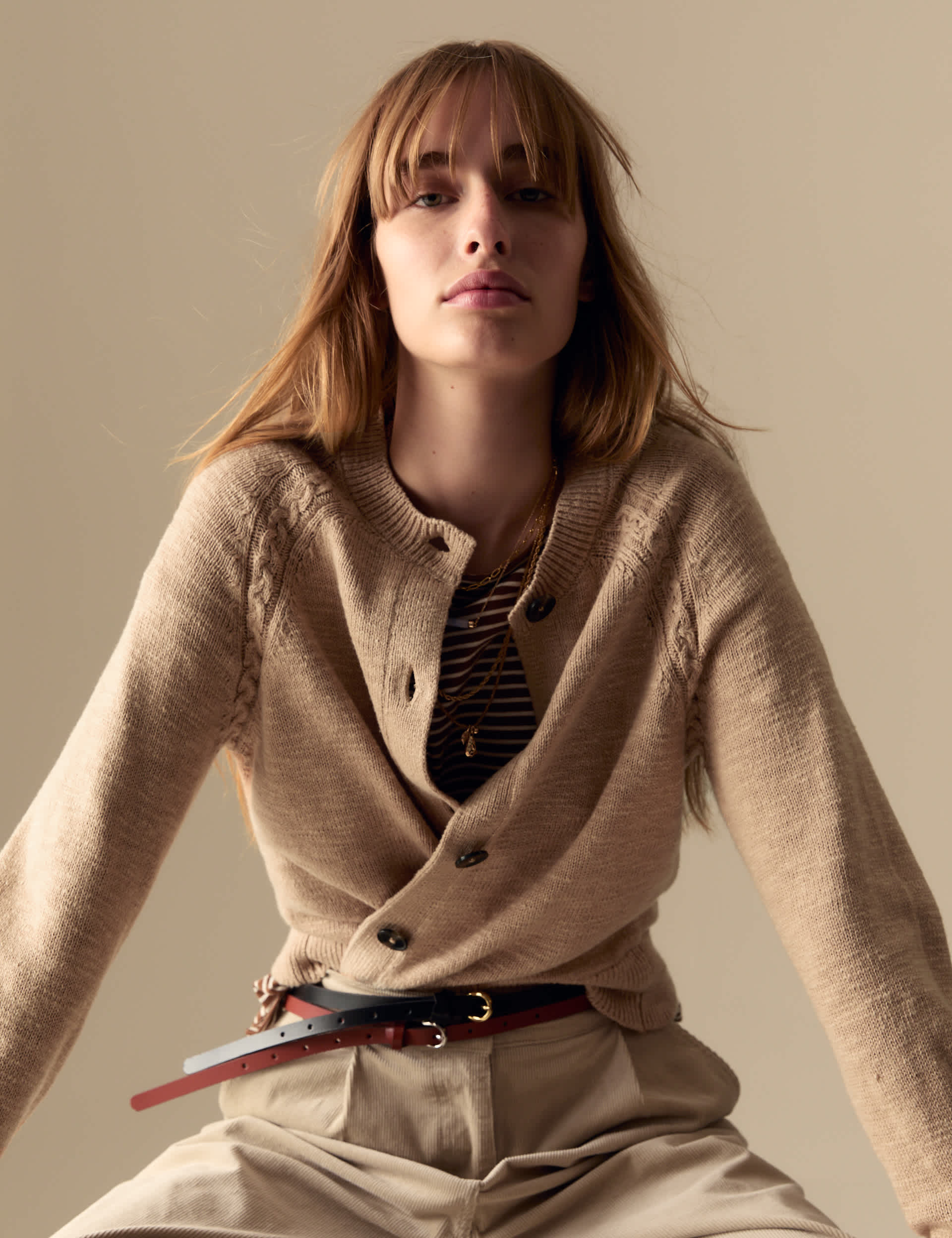 Per Una Women's Cotton Rich Button Front Cardigan