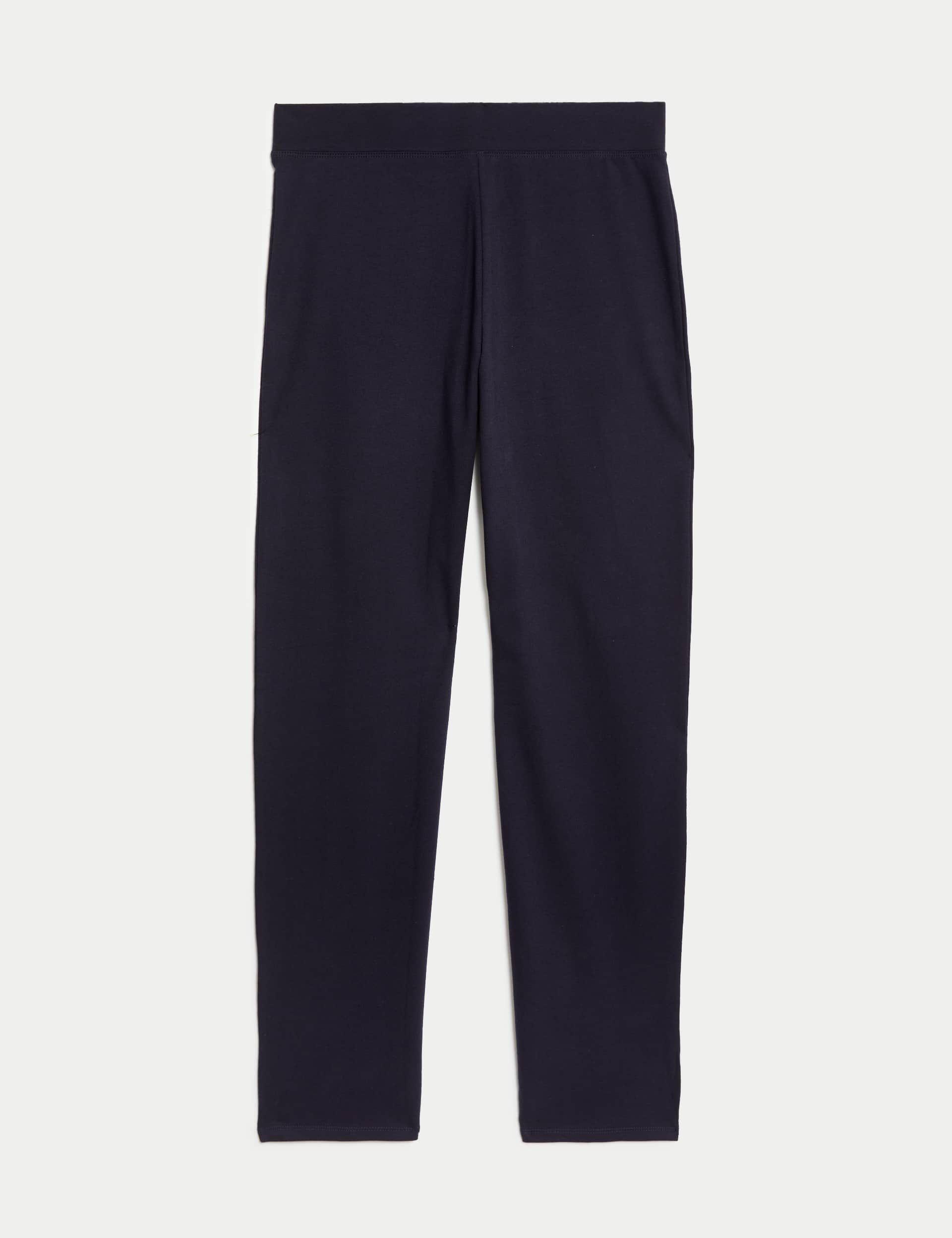 M&S Women's Cotton Rich Straight Leg Joggers
