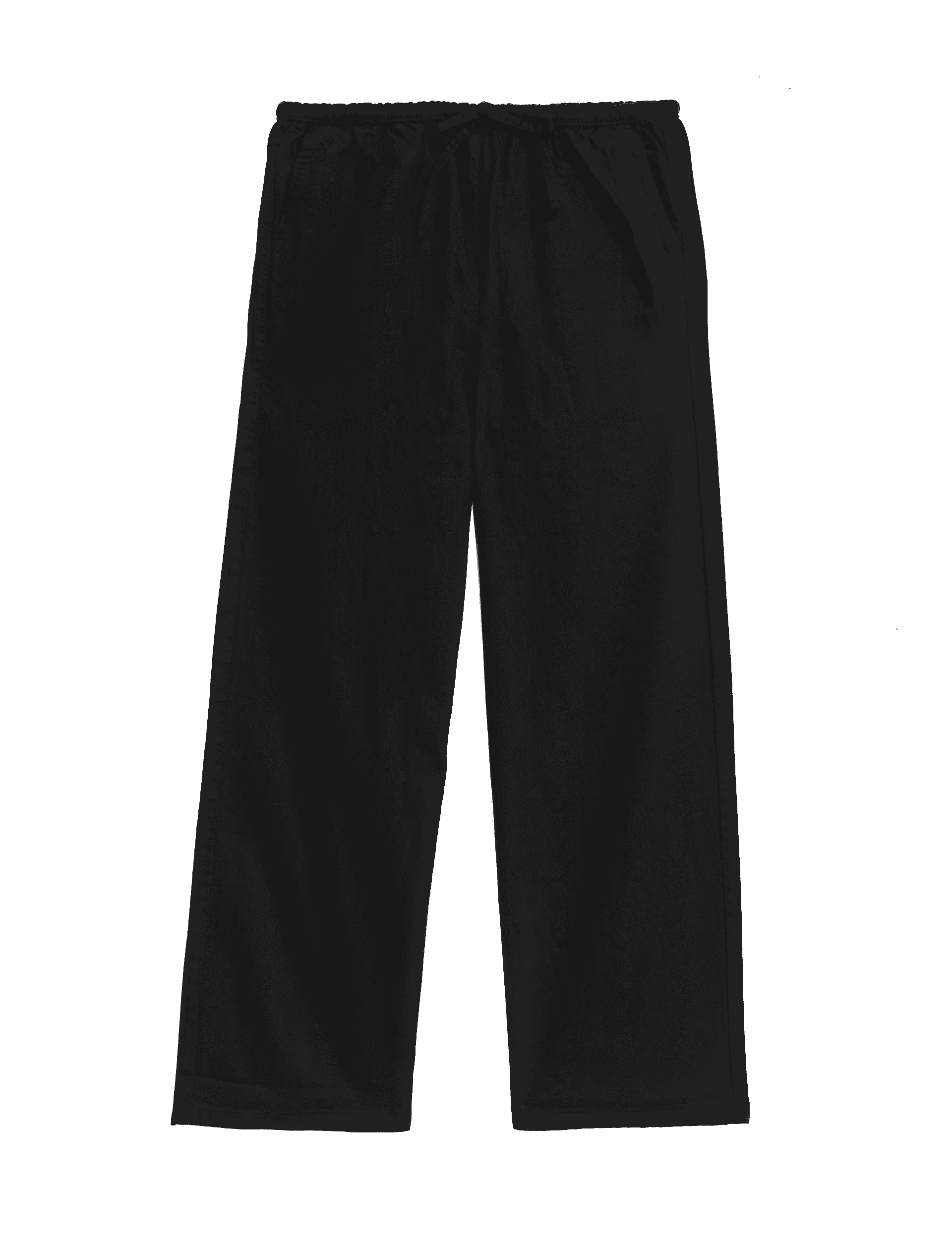 M&S Collection Women's Denim Drawstring Wide-Leg Trousers - 14REG - Black, Black,Poppy,Indigo,Light 