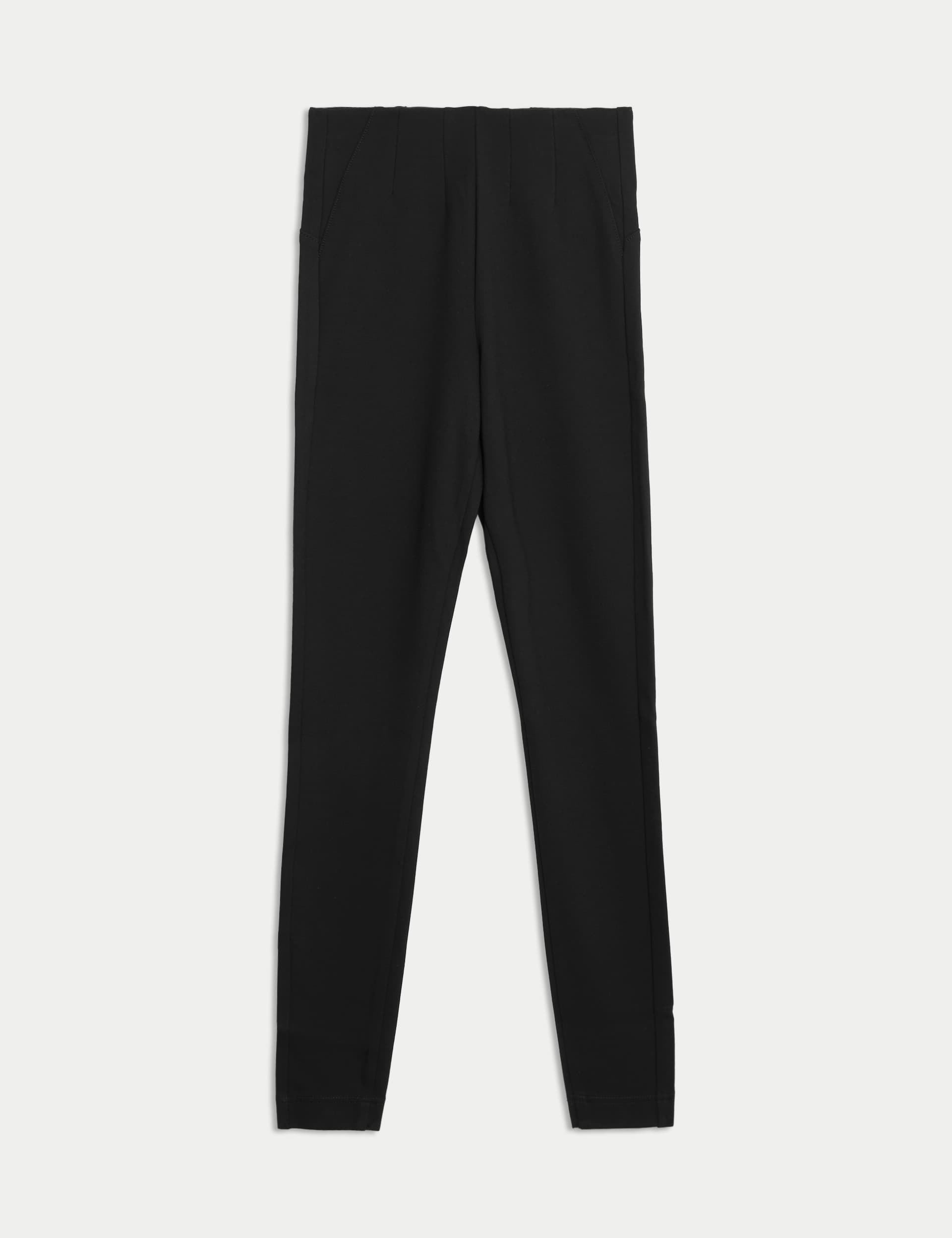 M&S Women's Magic Shaping High Waisted Leggings - 14REG - Black, Midnight Navy,Black