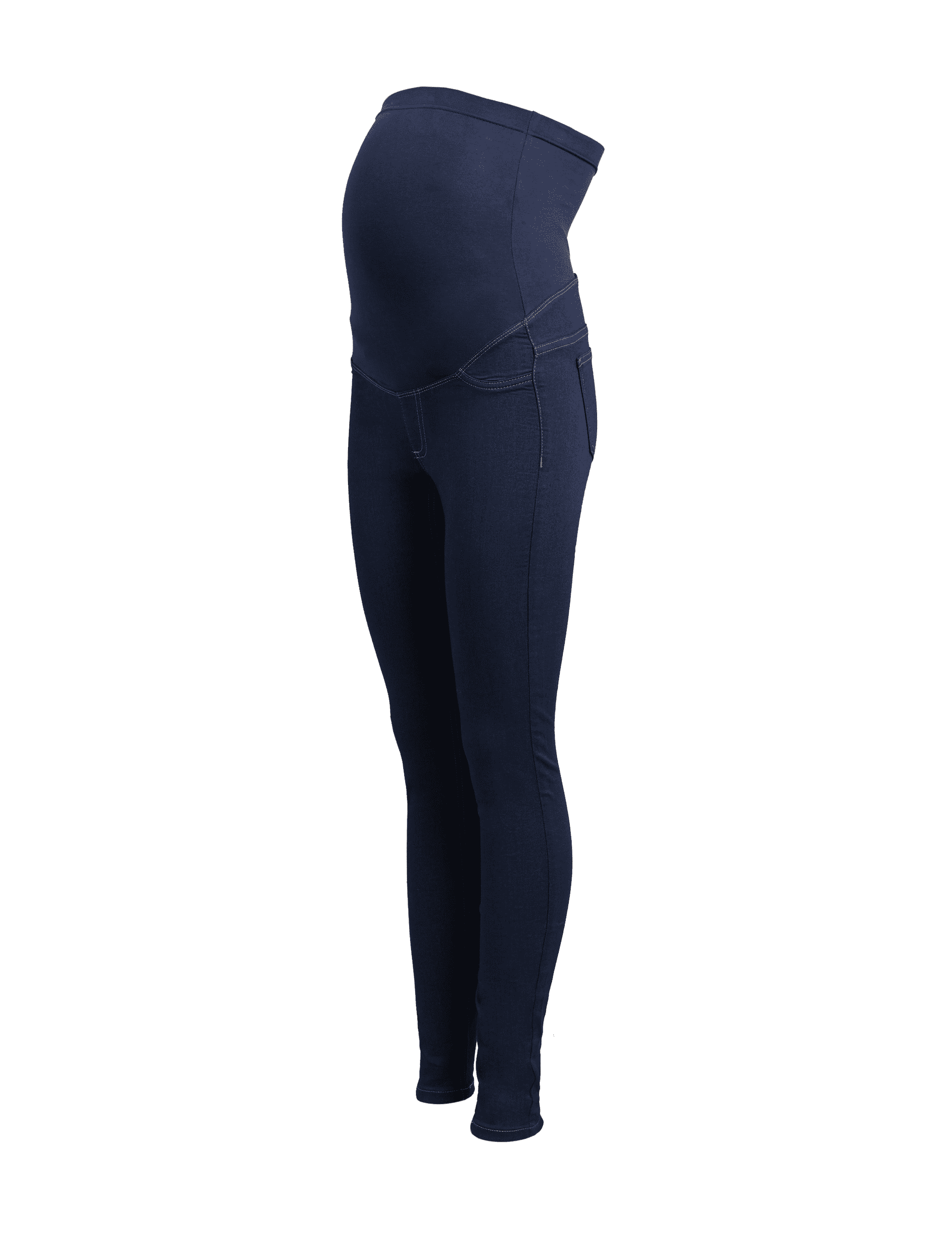 M&S Collection Women's Maternity Over Bump Jeggings - 14REG - Indigo Mix, Indigo Mix,Black