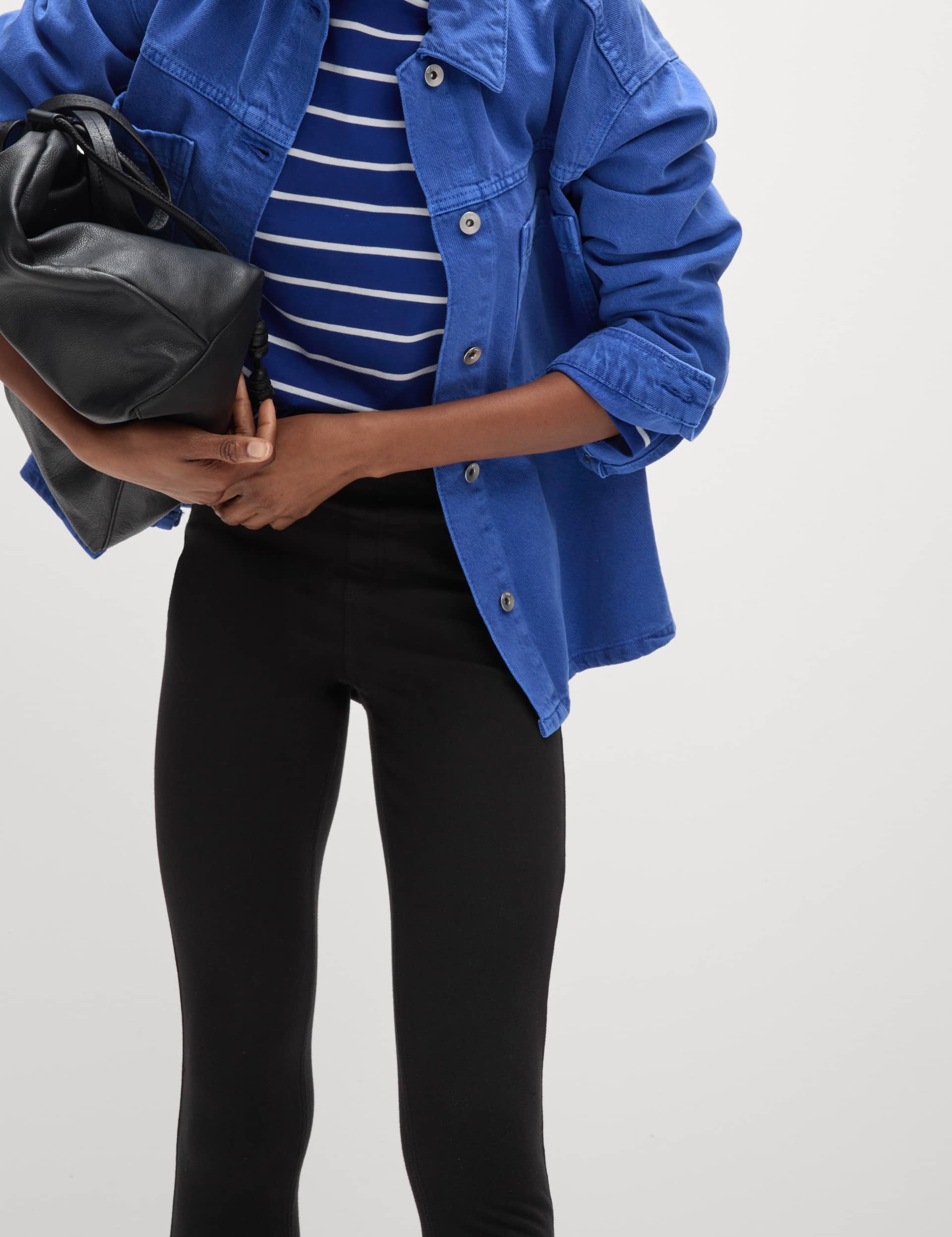 M&S Women's Cosy High Waisted Jeggings