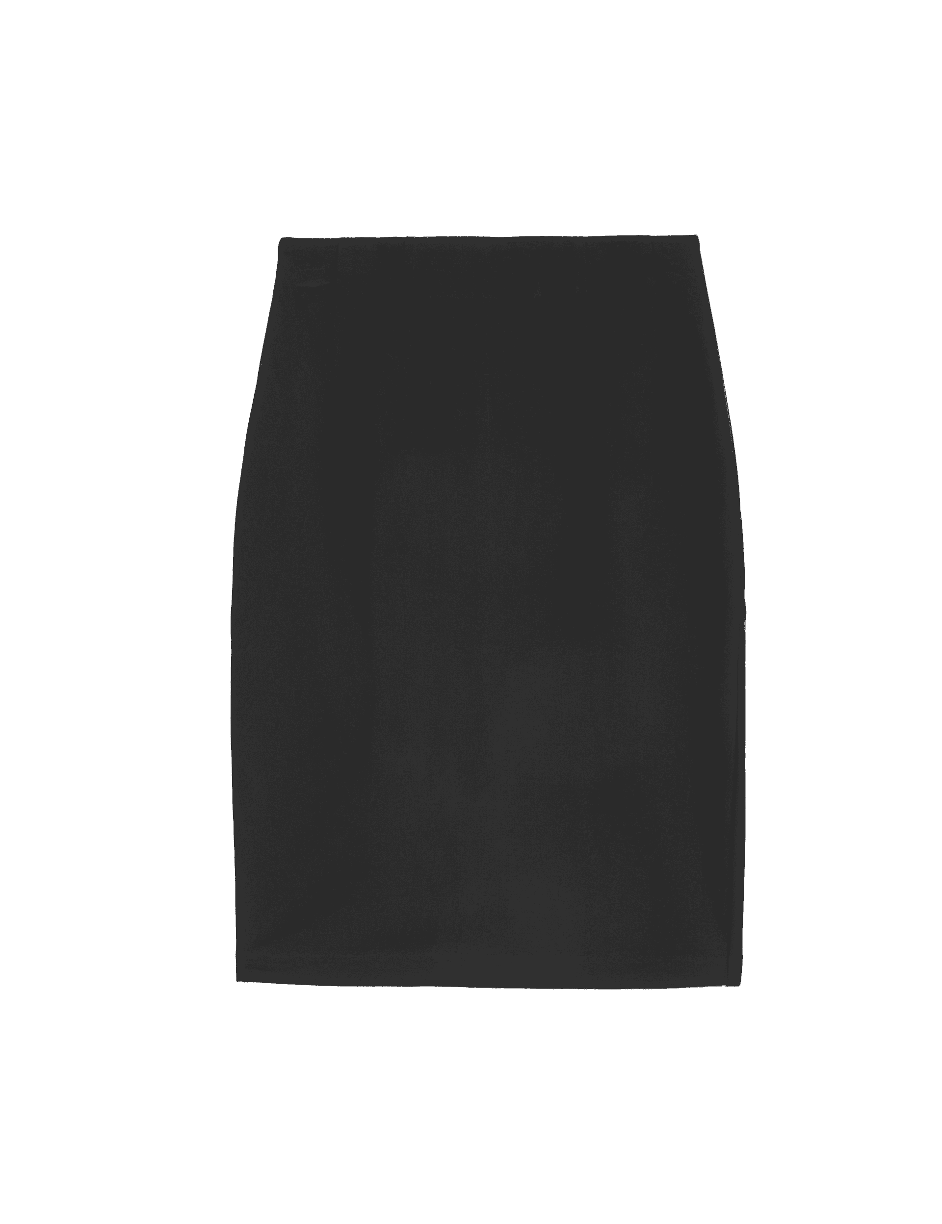 M&S Collection Women's Jersey Knee Length Pencil Skirt - 18REG - Black, Dark Navy,Black