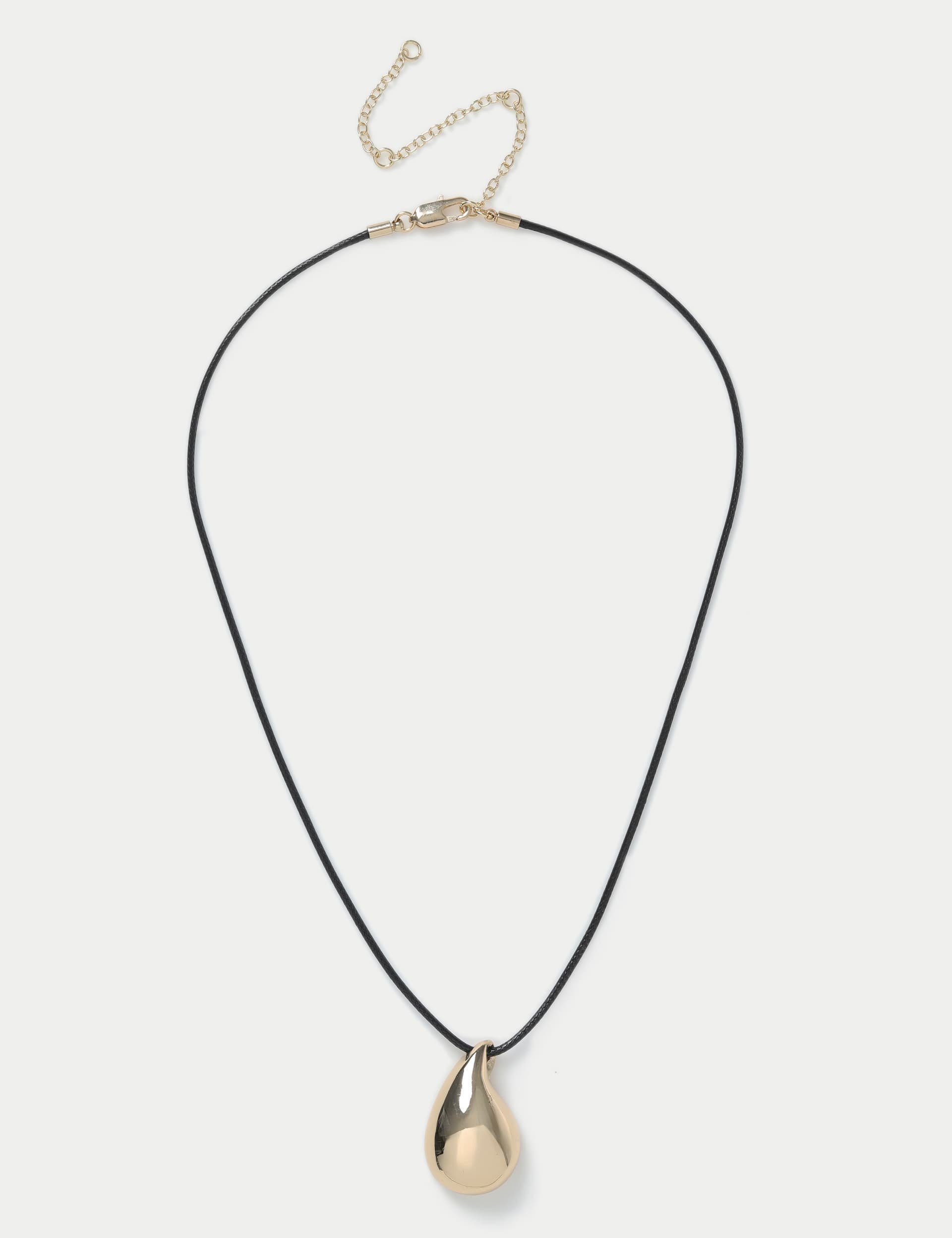 M&S Women's Dome Cord Pendant - Black, Black