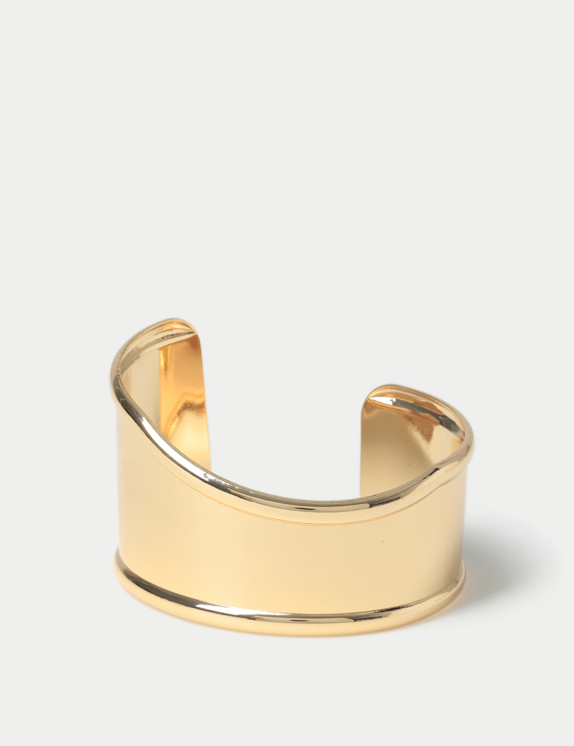 M&S Women's Asymmetric Wave Cuff - Gold, Silver,Gold