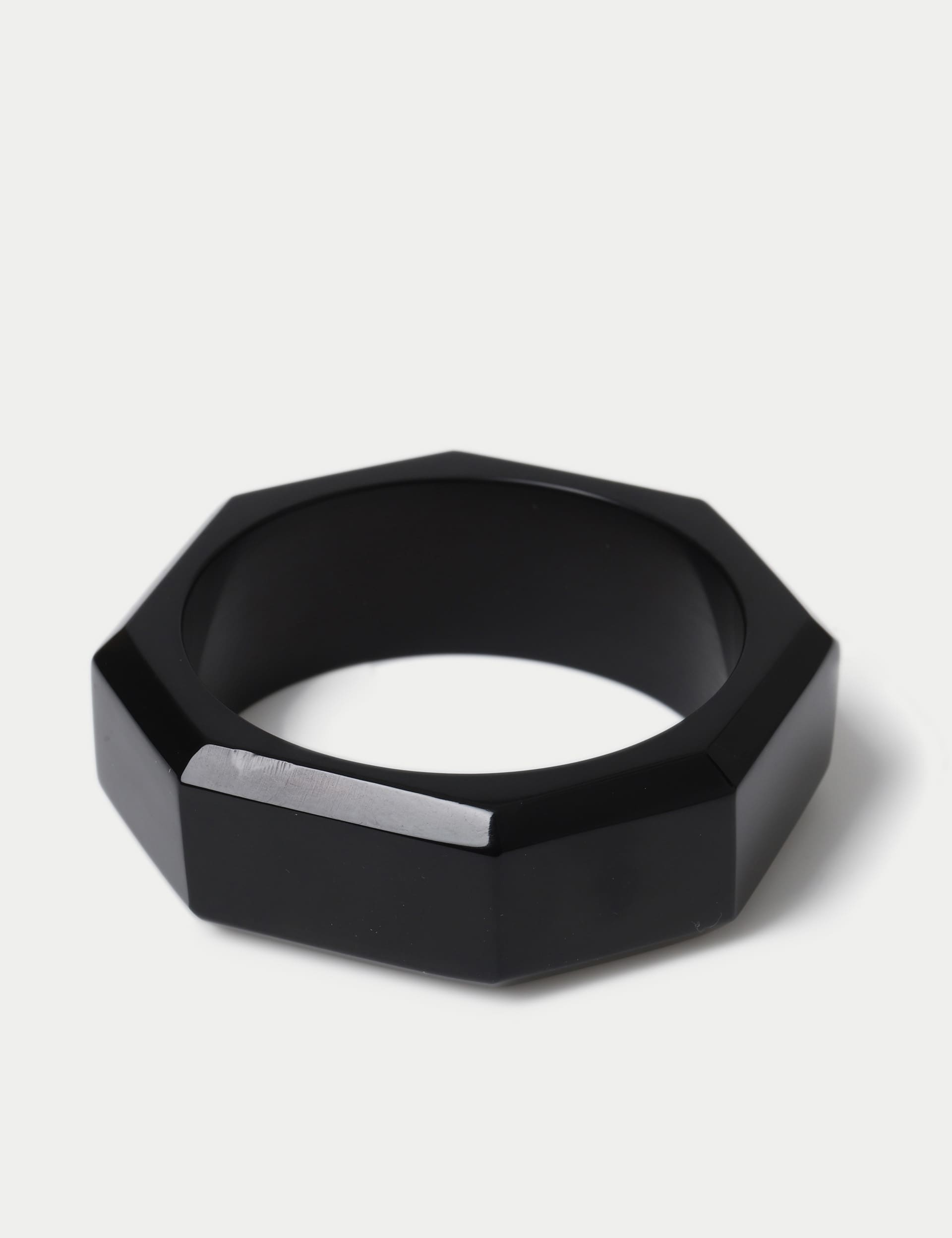 M&S Women's Oversized Bangle - Black, Black