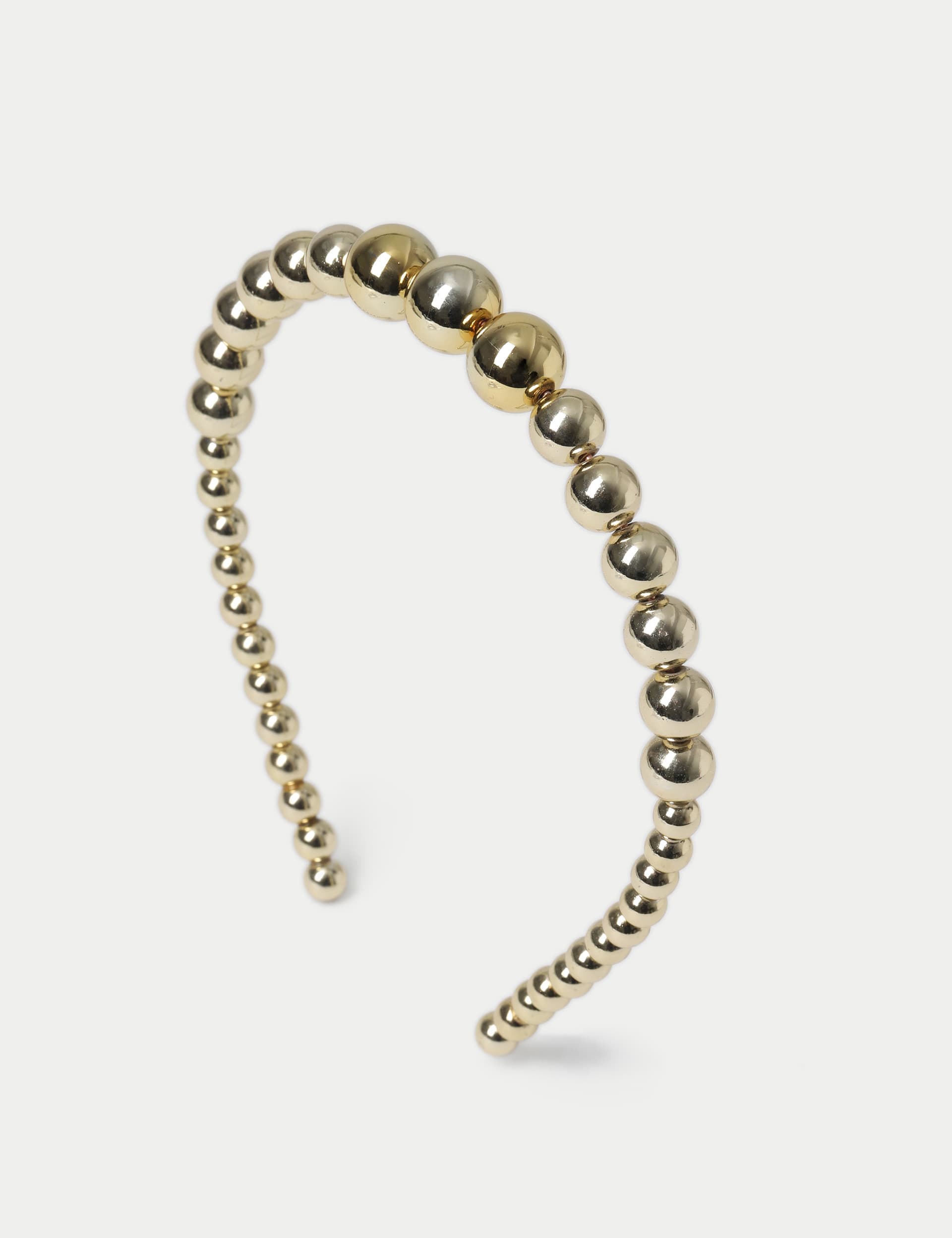 M&S Women's Sphere Aliceband - Gold, Gold