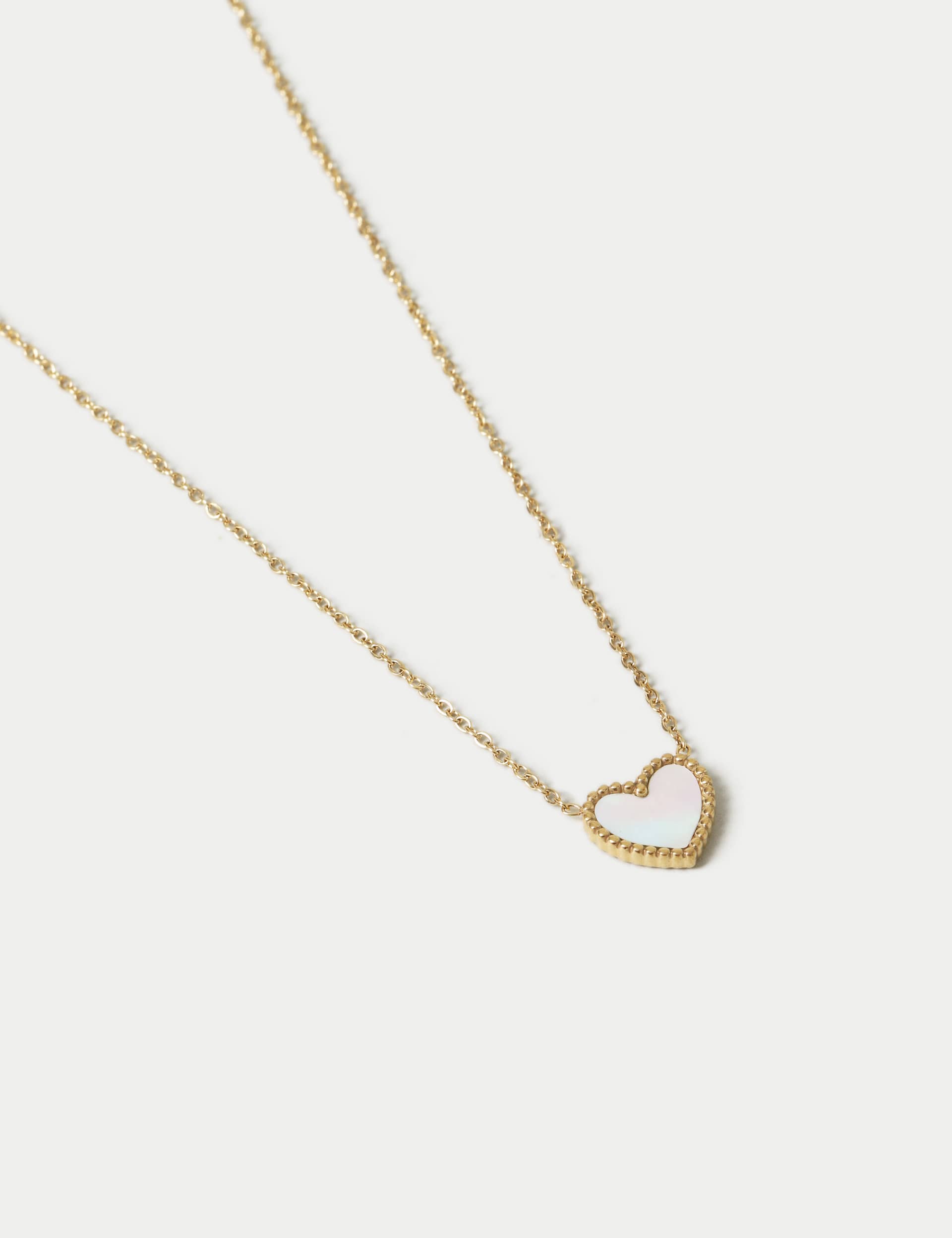 Autograph Women's Mini Heart Necklace - White, White,Black