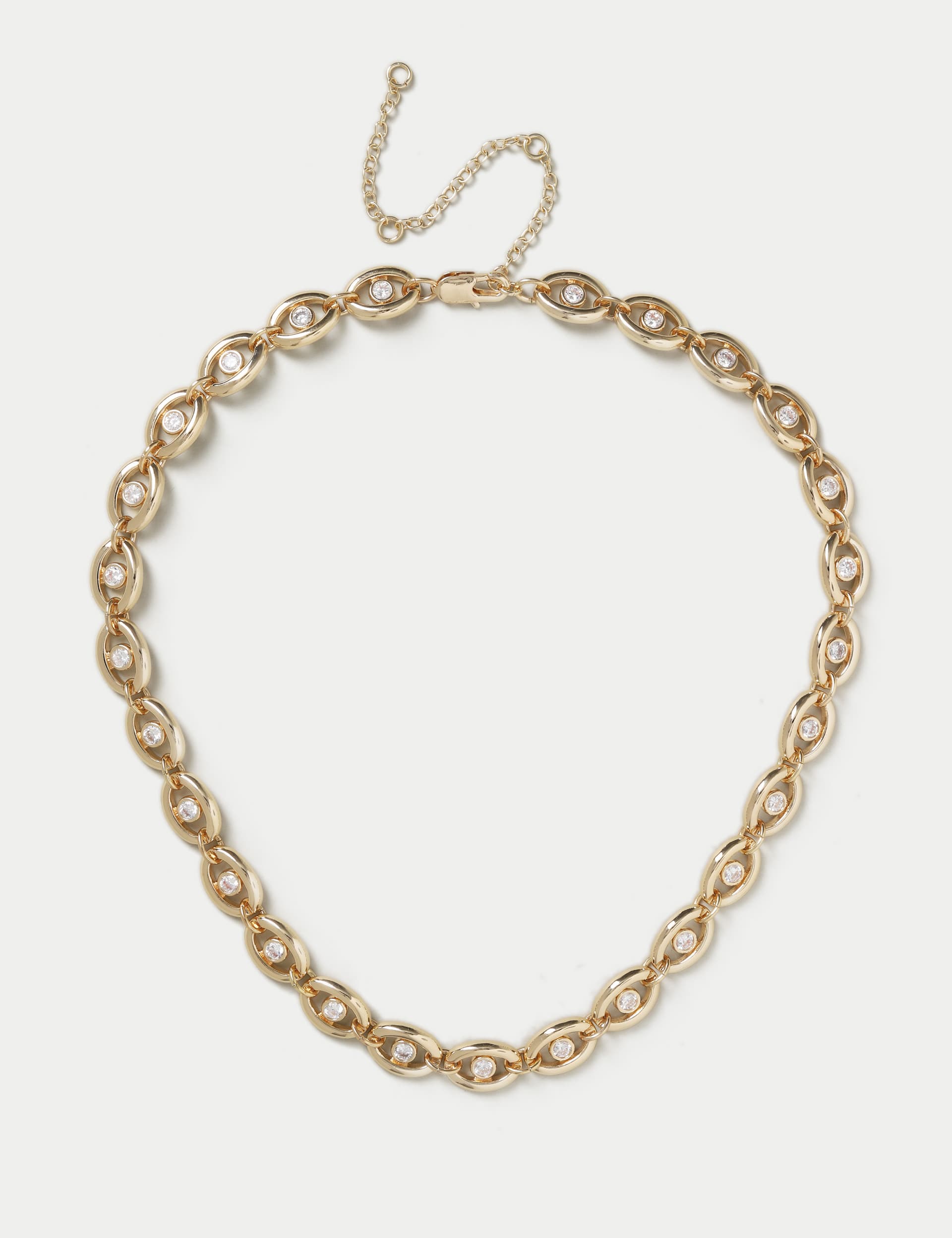 Autograph Women's Gold Link Chain with CZ, Gold