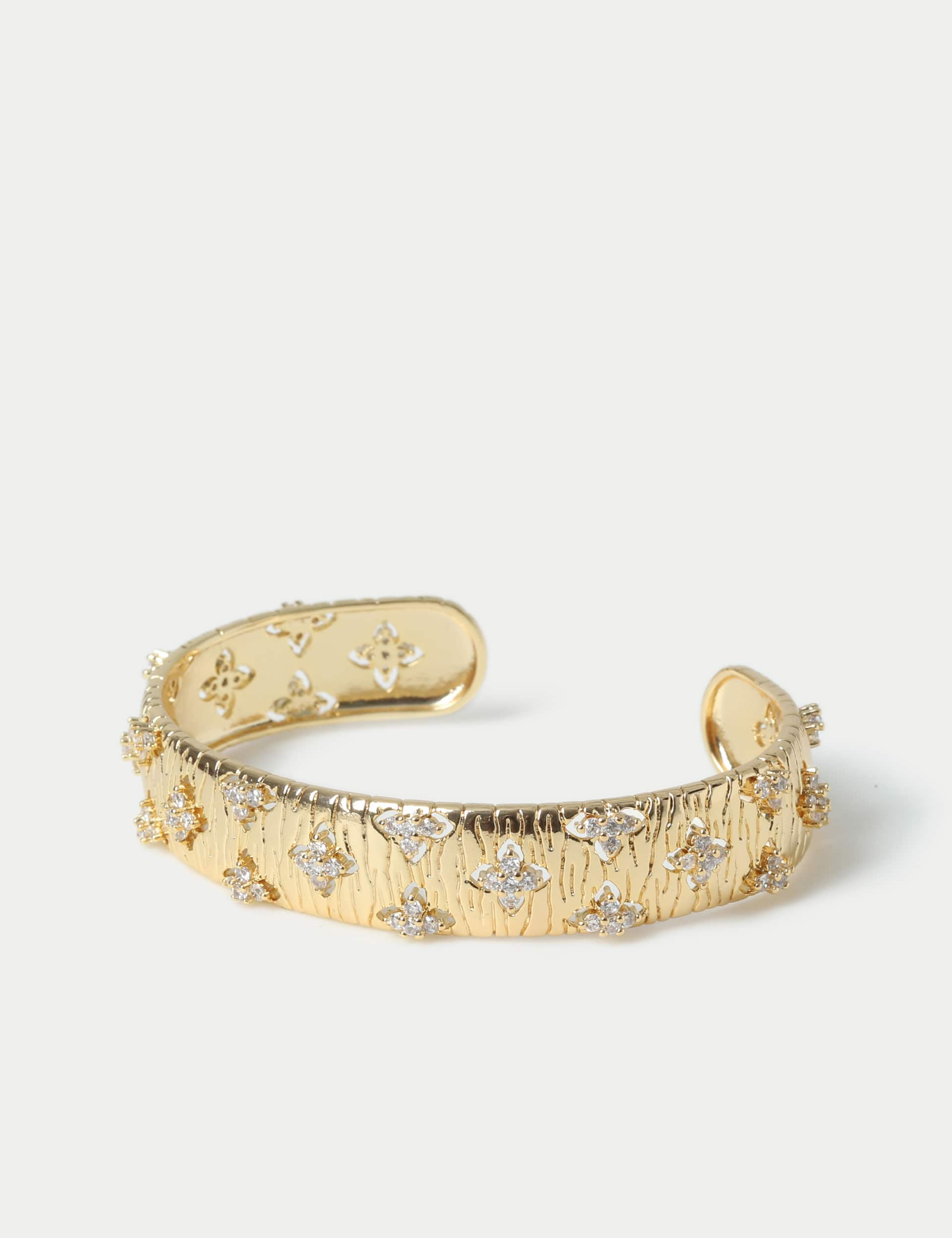 Women's Per Una Embellished Scatter Cuff - Gold, Gold