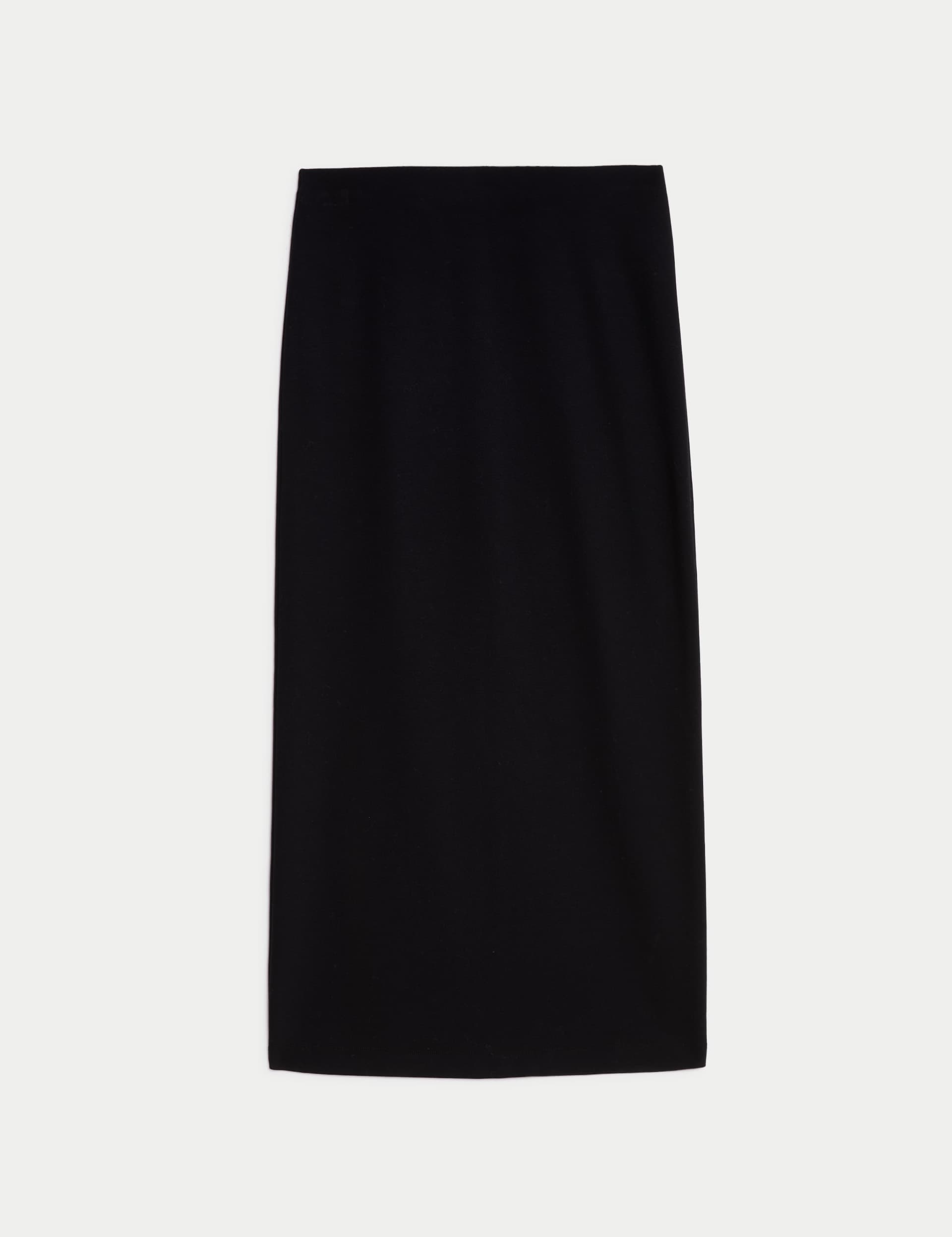 M&S Women's Midi Pencil Skirt - 18REG - Black, Black