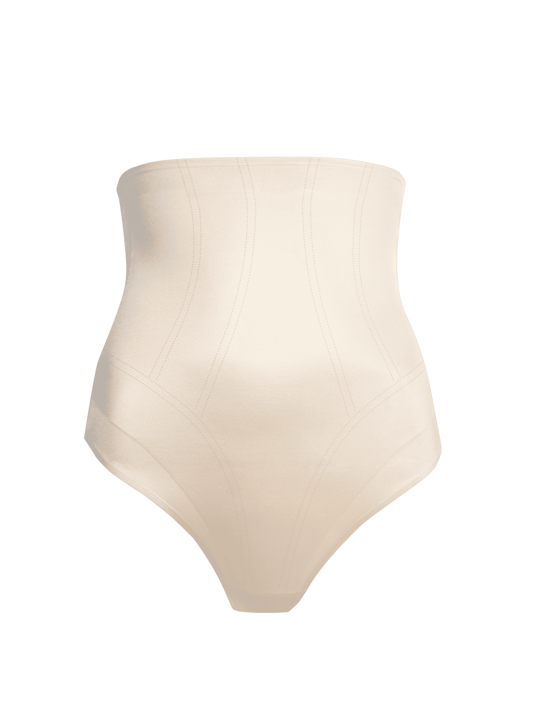 Rosie Women's ContourWear Firm Control Thong - 12 - Pale Opaline, Pale Opaline,Black,Rich Amber