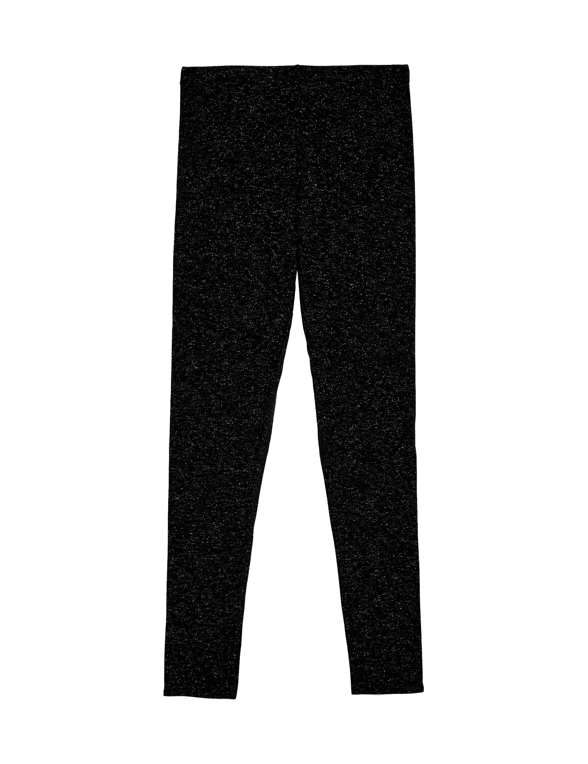 M&S Collection Women's Heatgen Medium Thermal Sparkle Leggings - 12 - Black, Black