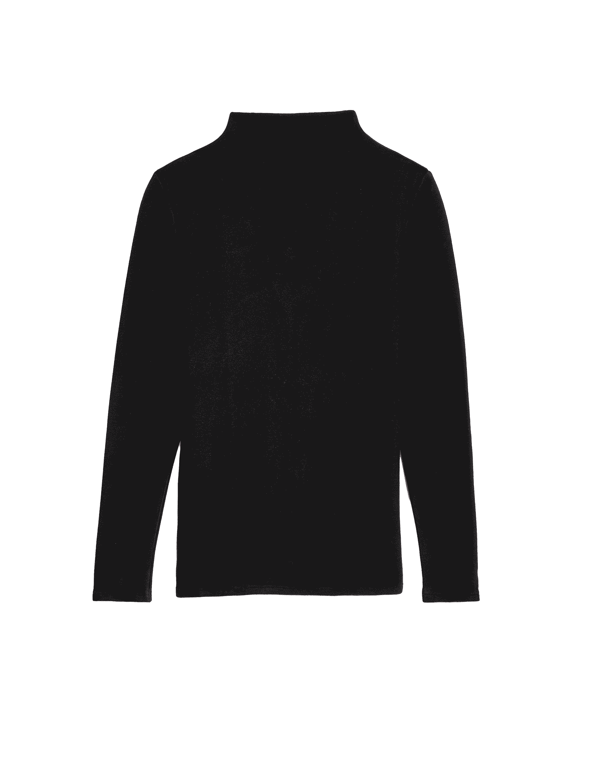 M&S Collection Women's Heatgen Maximum Thermal Fleece Top - 12 - Black, Black,Light Cream,Navy