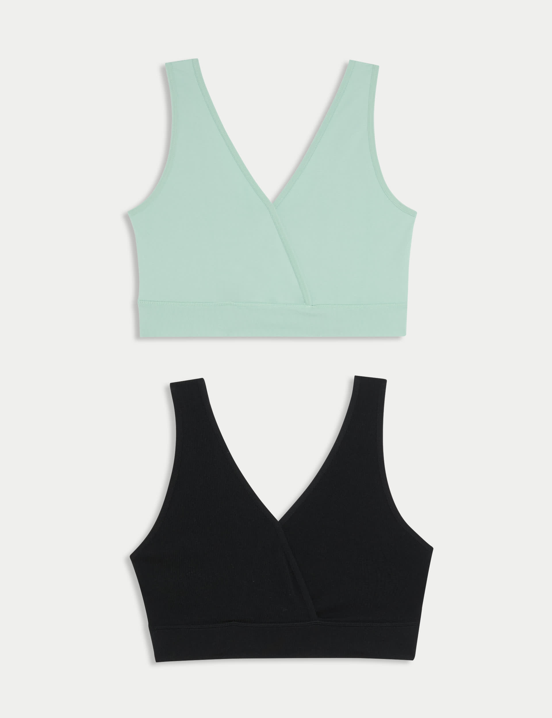 M&S Women's 2pk Lounge Nursing Maternity Bras