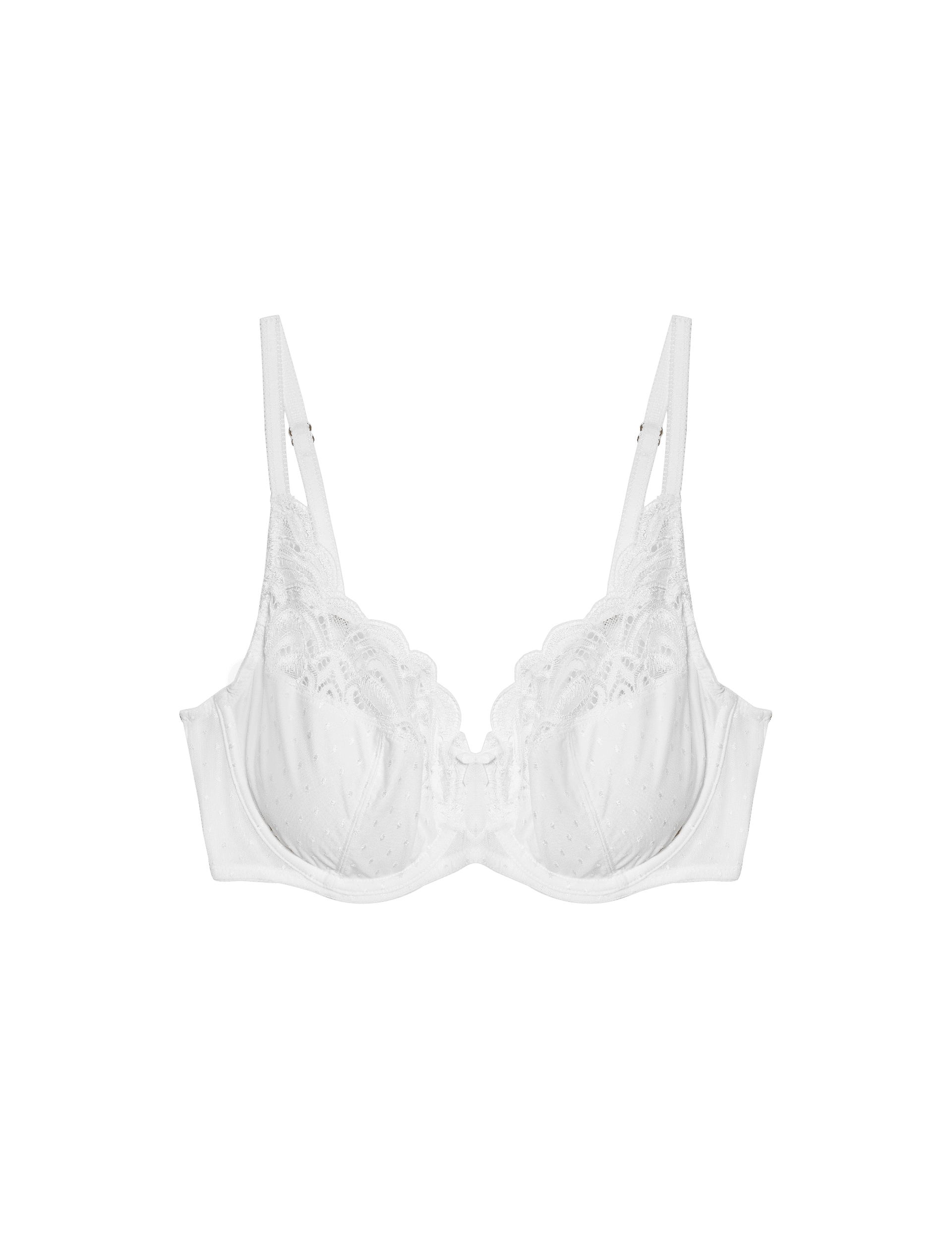 M&S Collection Women's Amelia Lace Wired Full Cup Bra (A-E) - 38DD - White, Black,Opaline,Blue,Dark 