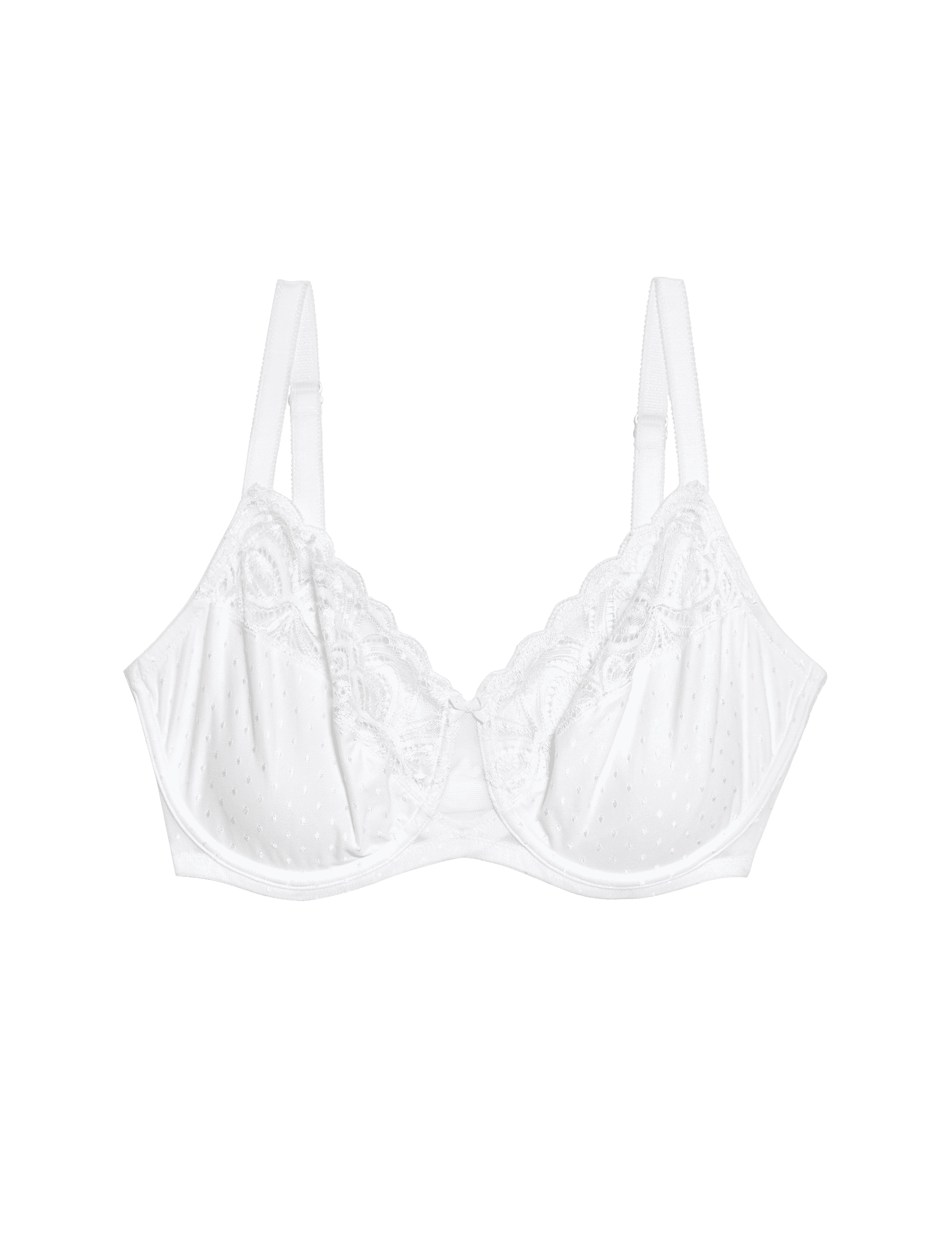 M&S Collection Women's Lace Wired Minimiser Bra (C-H) - 38DD - White, White,Black,Opaline,Blue,Dark 