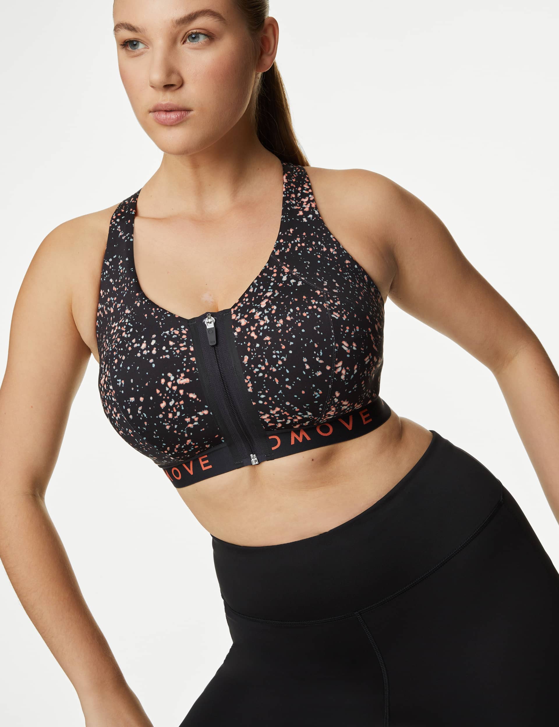 Goodmove Women's Ultimate Support Non Wired Sports Bra F-H