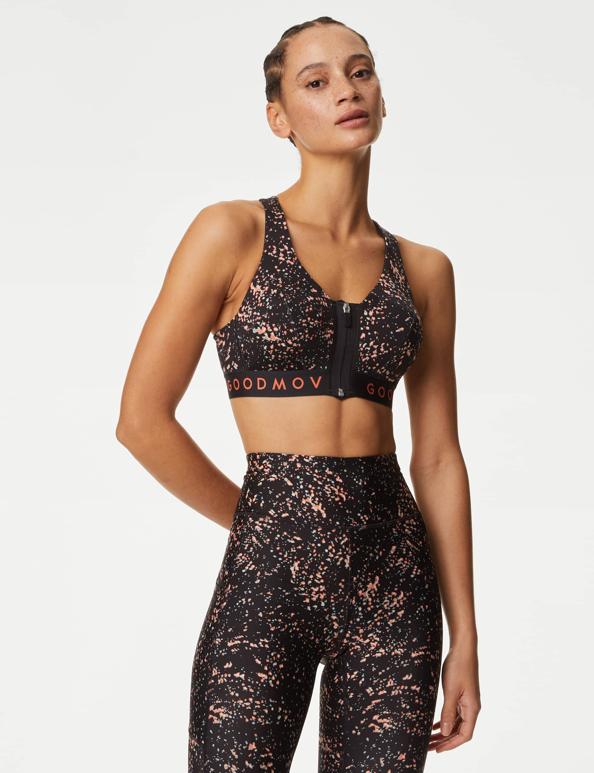 Goodmove Women's Ultimate Support Non Wired Sports Bra A-E