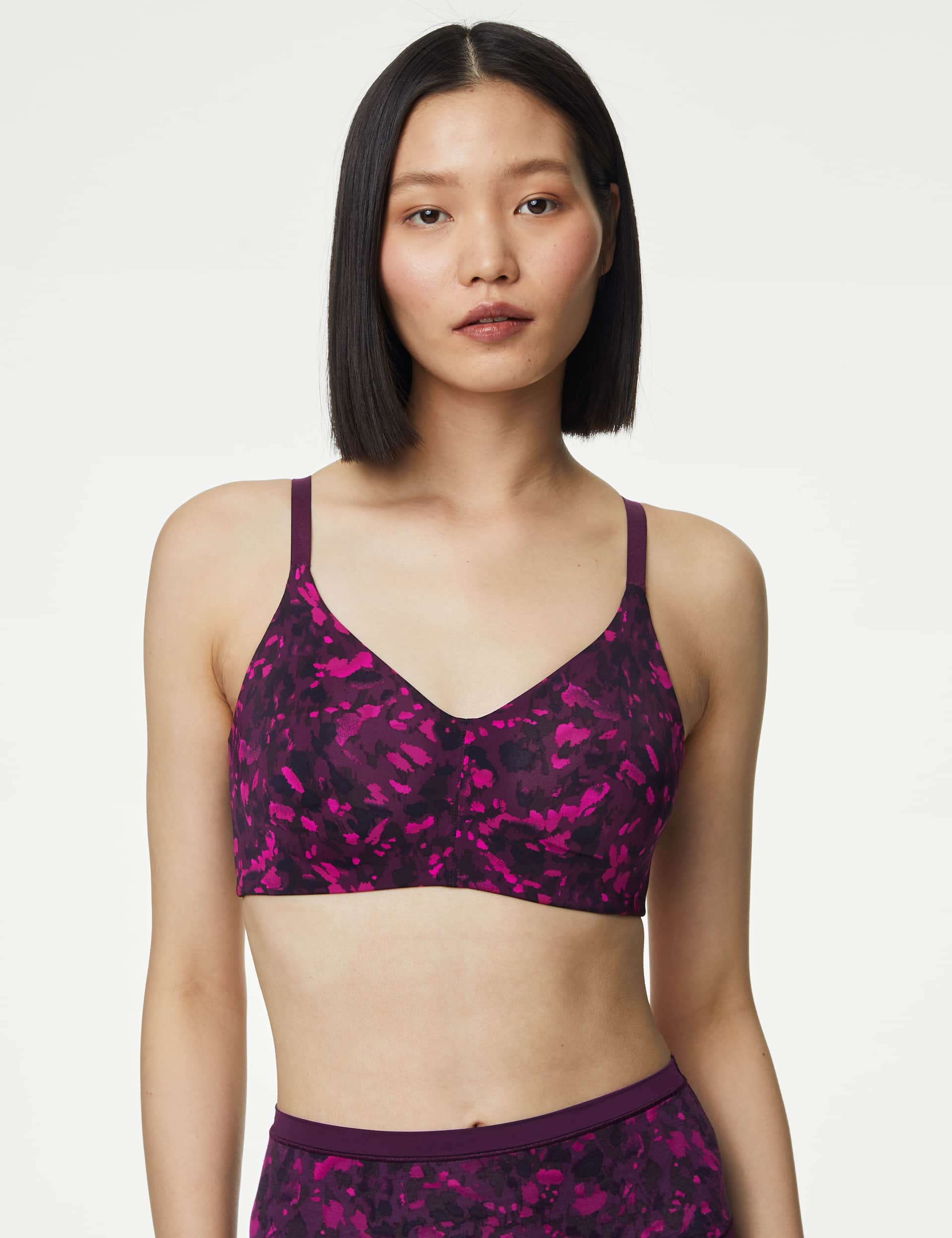 Body By M&S Women's Flexifit Non Wired Full Cup Bra (A-E) - 36B - Blackcurrant, Blackcurrant