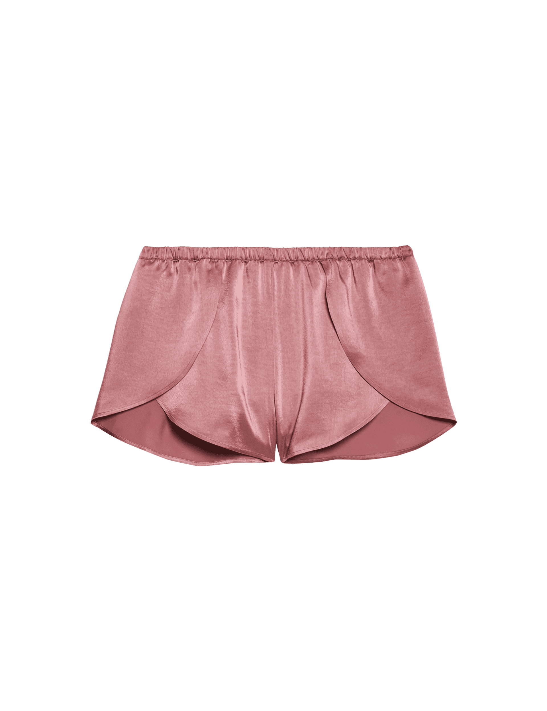 Body By M&S Women's Dream Satin Pyjama Shorts - 10 - Dusty Pink, Dusty Pink